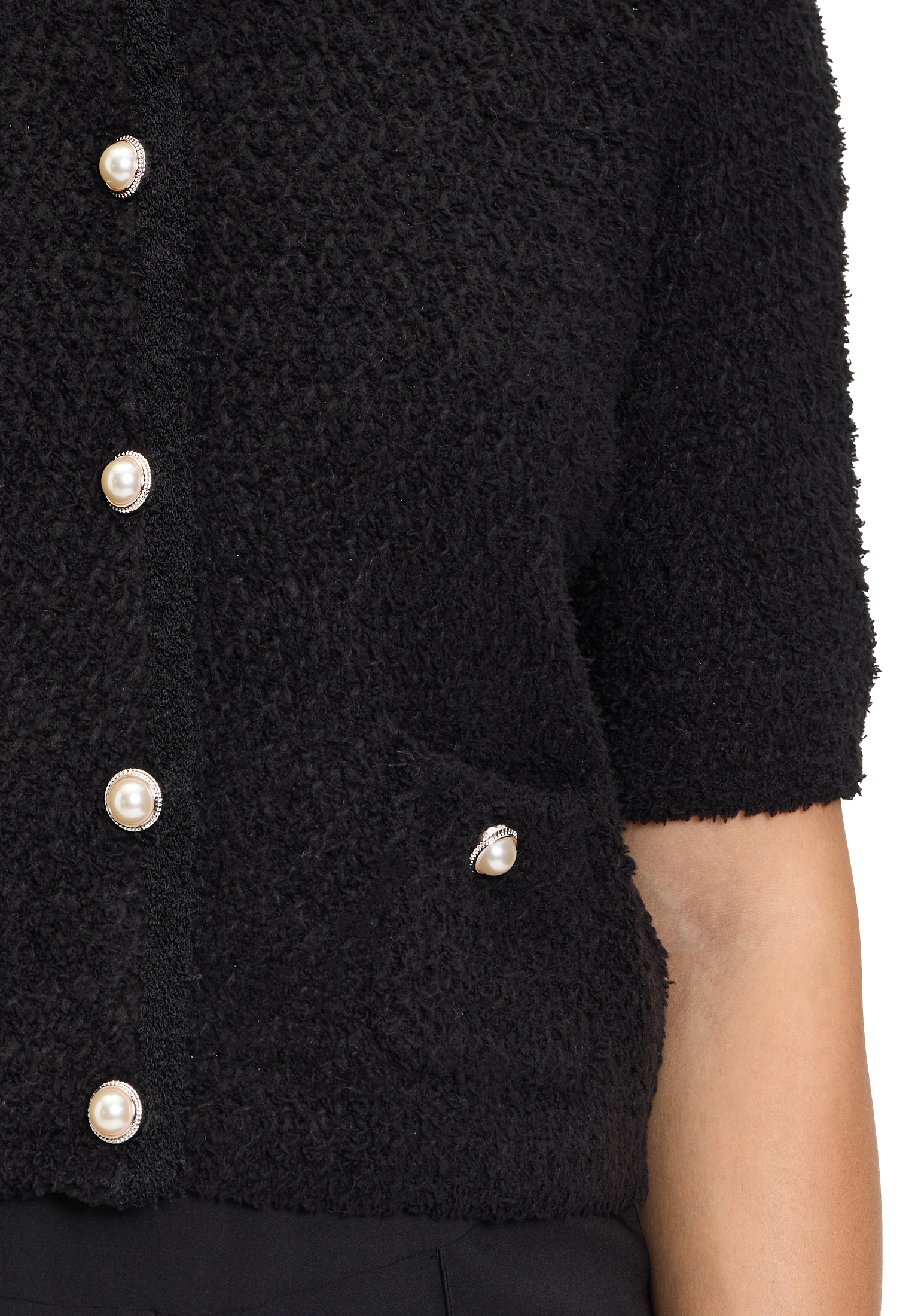 Vera Mont Cardigan »Strick-Cardigan mit Rundhalsausschnitt«