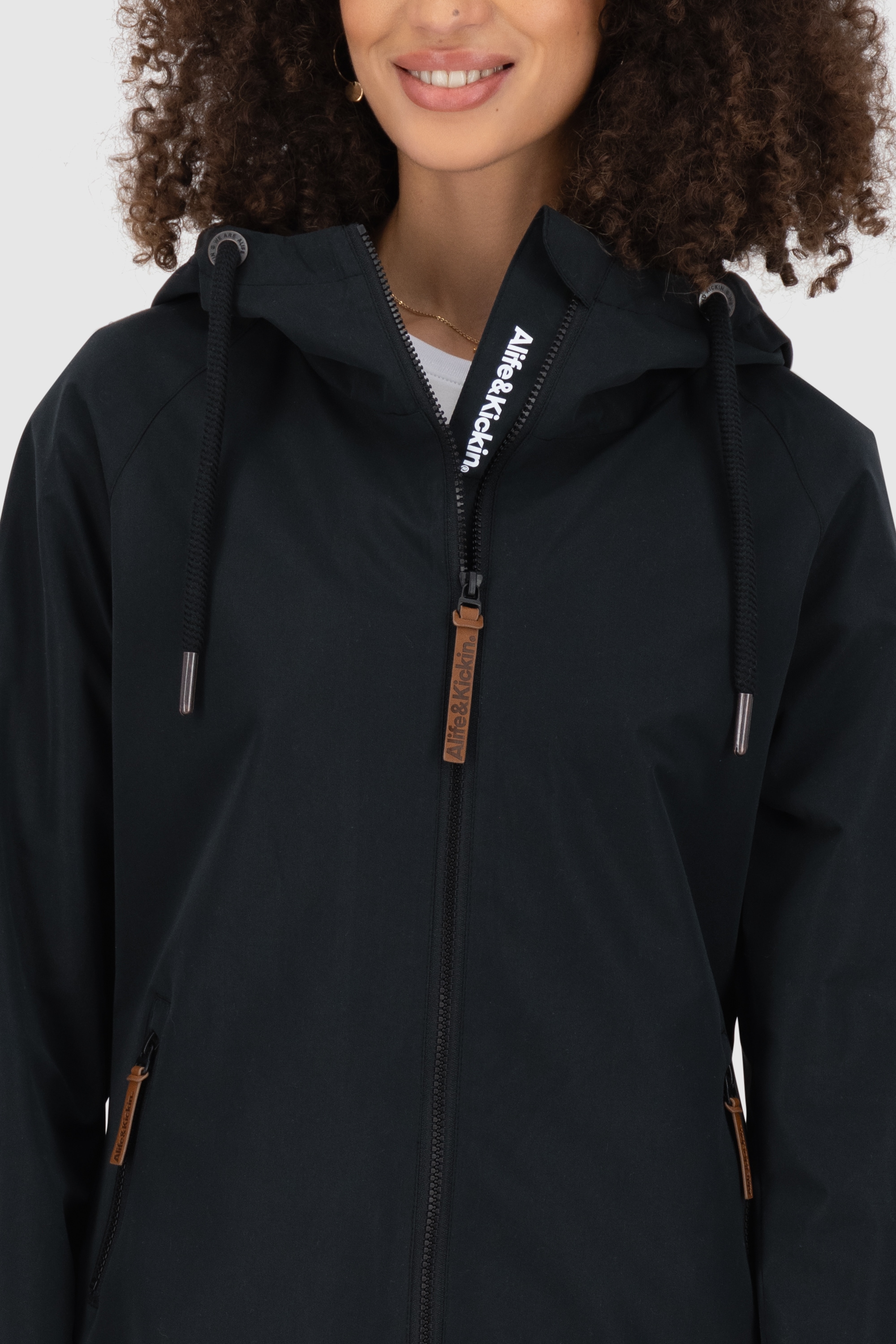 Alife & Kickin Sommerjacke »BETTYAKA« mit Kapuze