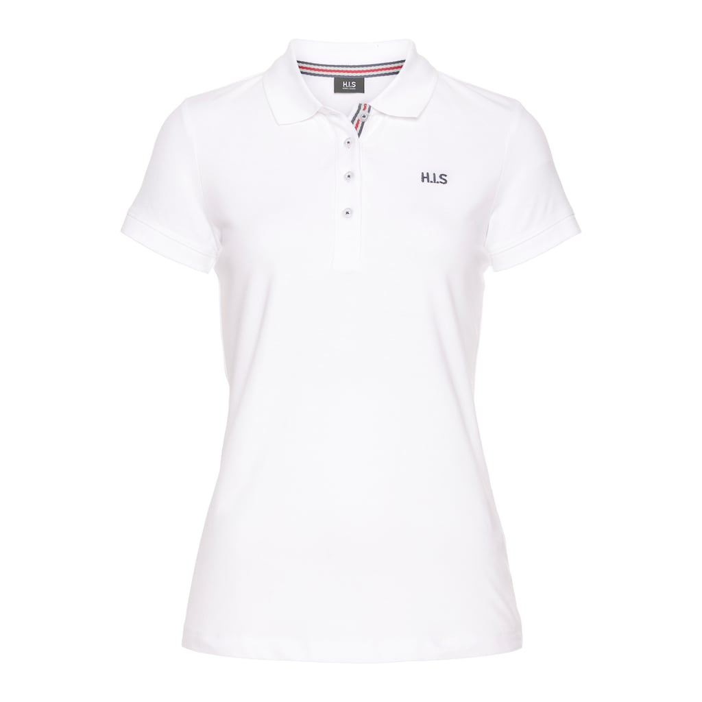 H.I.S Poloshirt, (2er-Pack), aus weicher Pique-Qualität