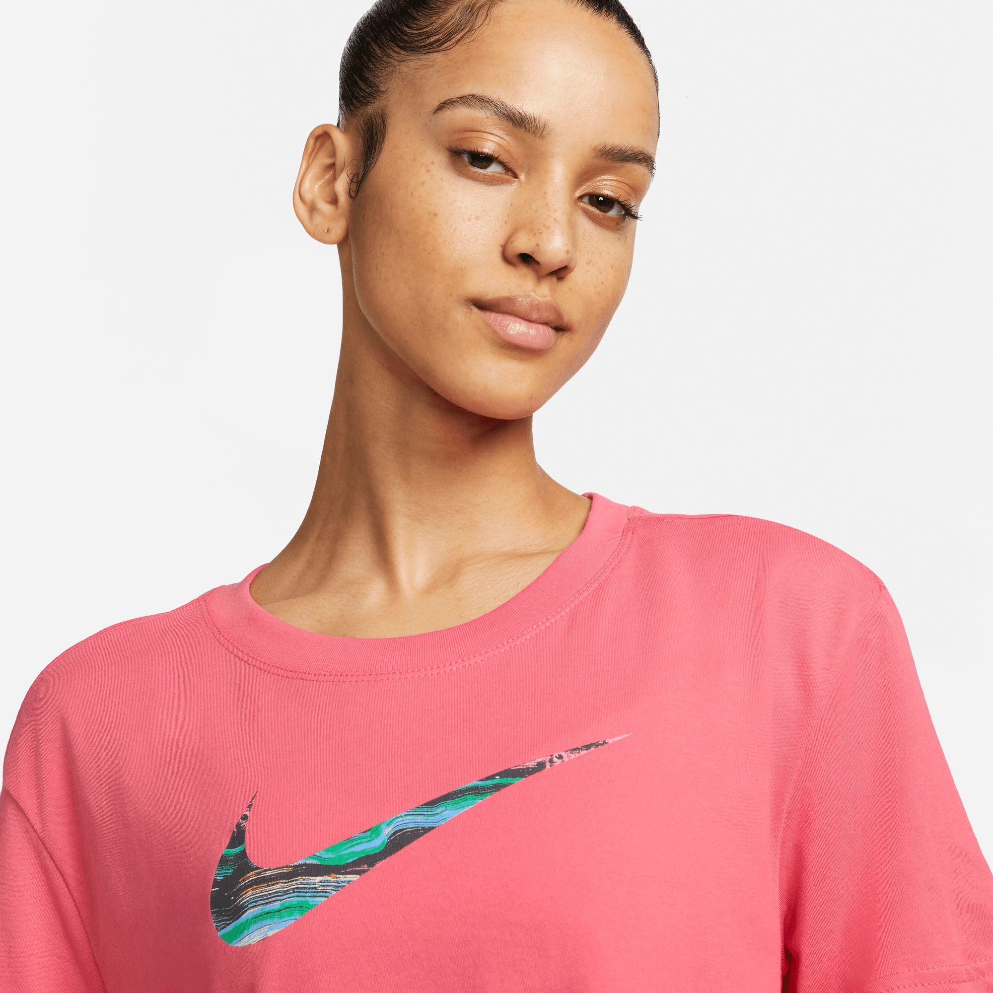 Nike Trainingsshirt »Dri-FIT Women's Short-Sleeved Cropped Yoga Tee«