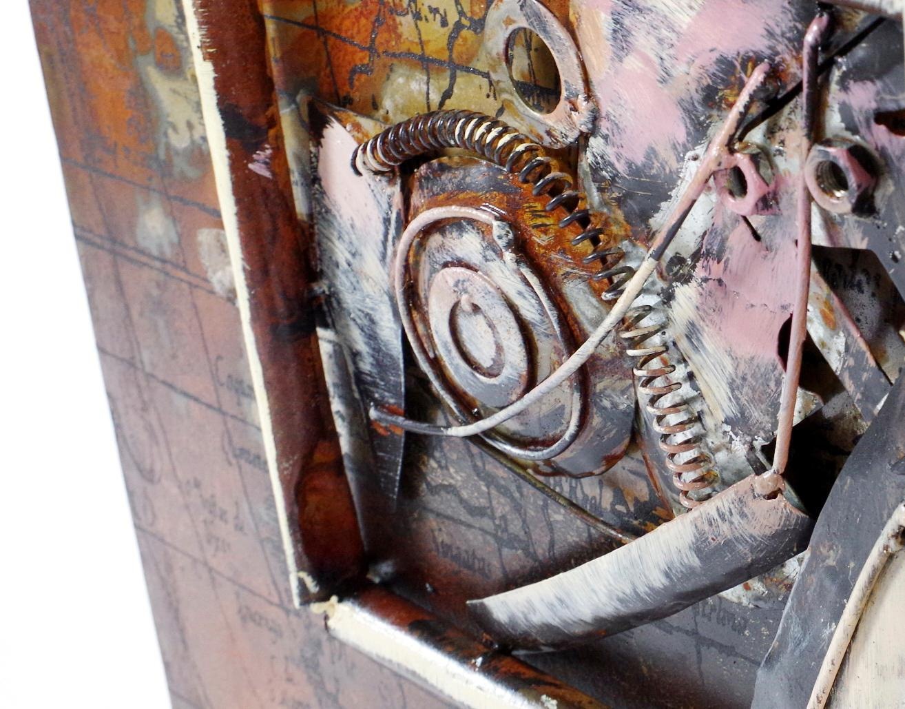 locker Metallbild »3D ROUTE 66«