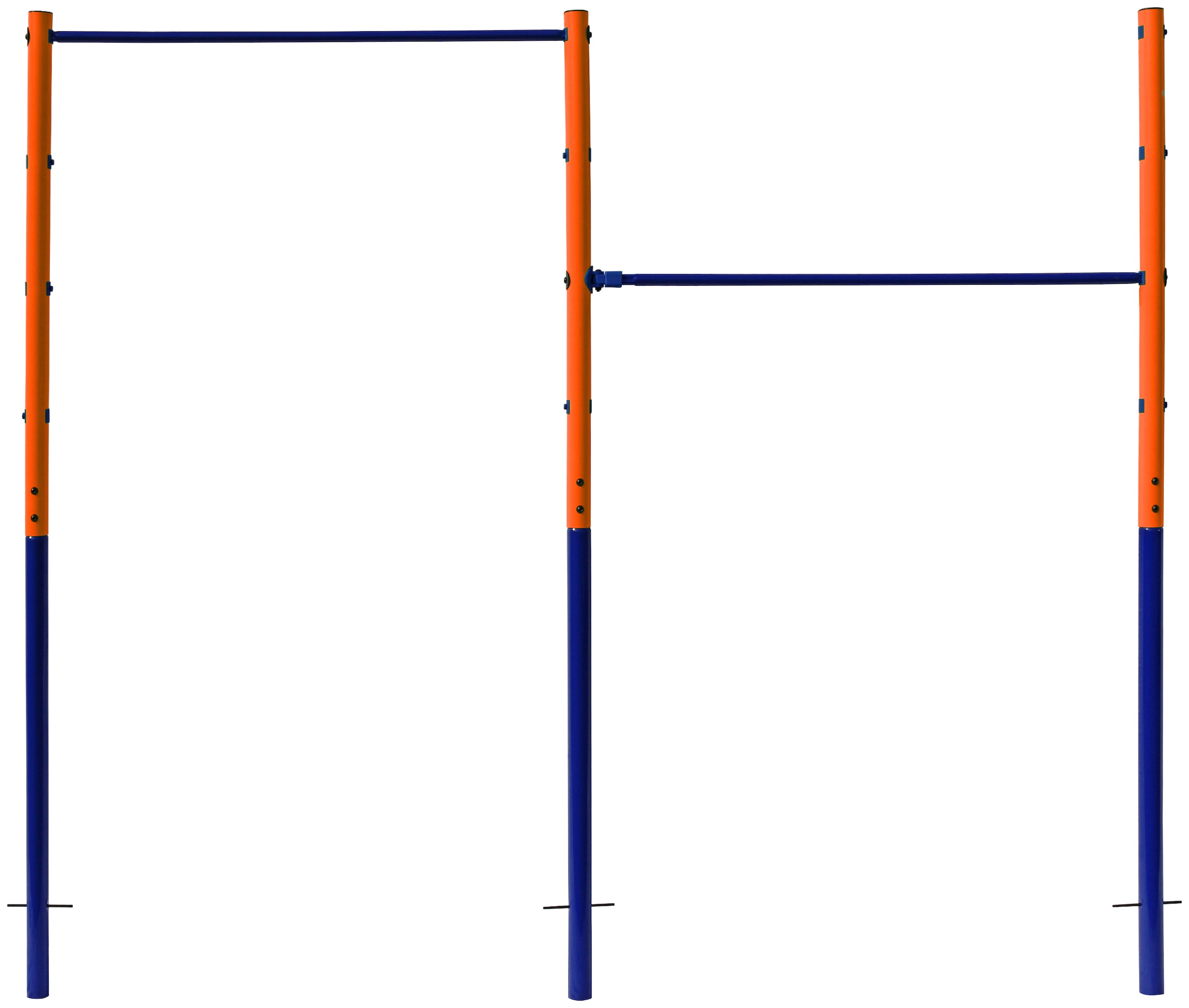 Best Sporting Turnreck »61393 Tina Spielplatz«, blau/orange/blau, 3 verstellbare Höhen ca. 97-123-150 cm