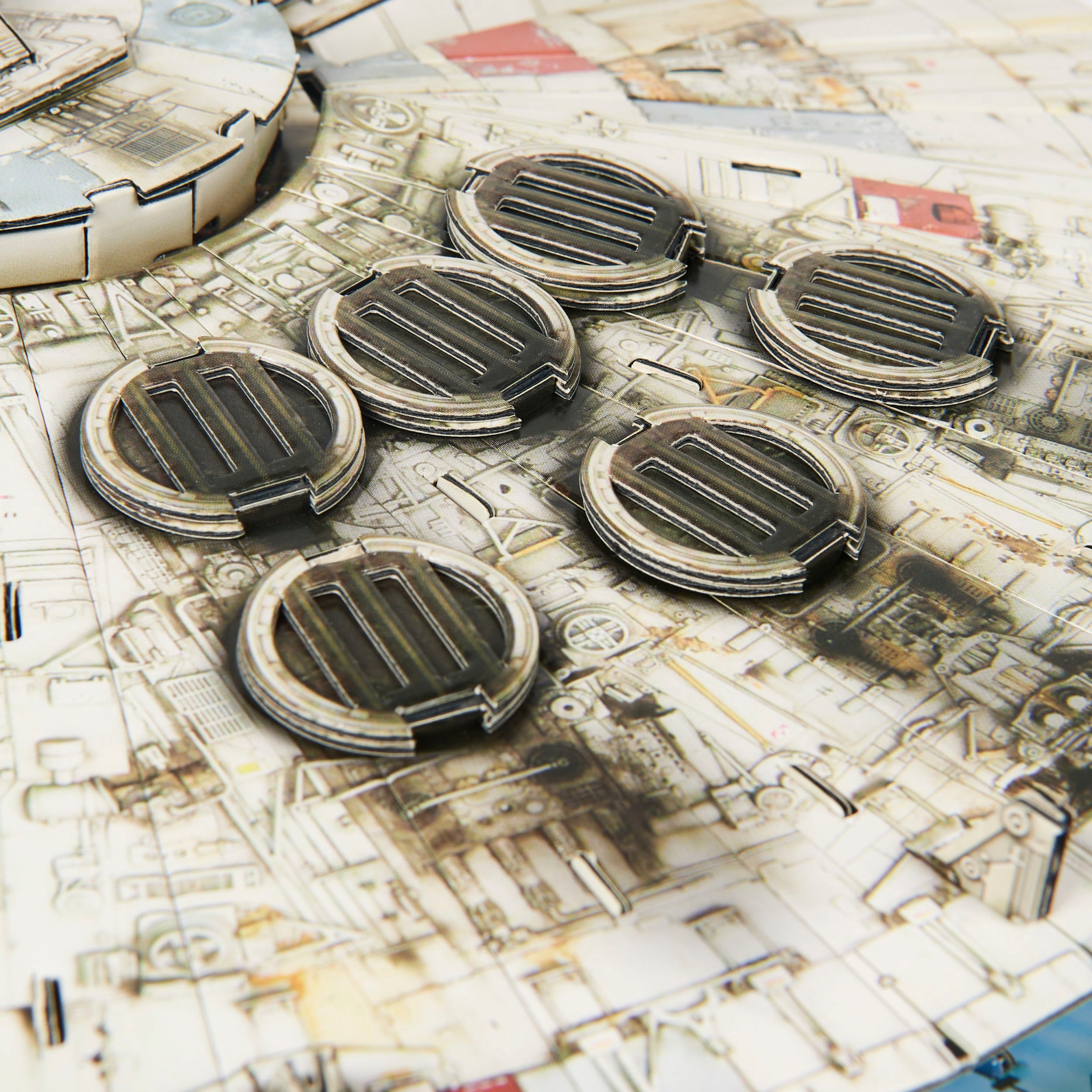 Spin Master 3D-Puzzle »4D Build - Star Wars - Millennium Falcon Raumschiff«
