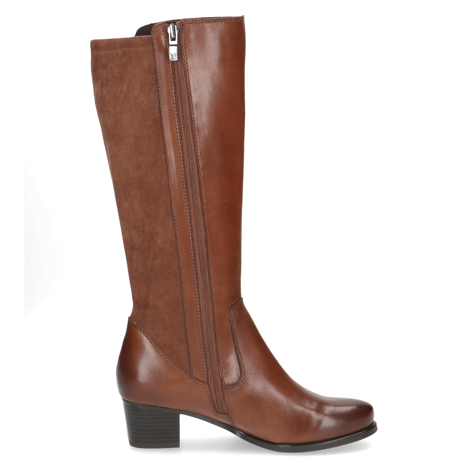 Caprice Stiefel, Blockabsatz, Langschaftstiefel in klassischer Eleganz