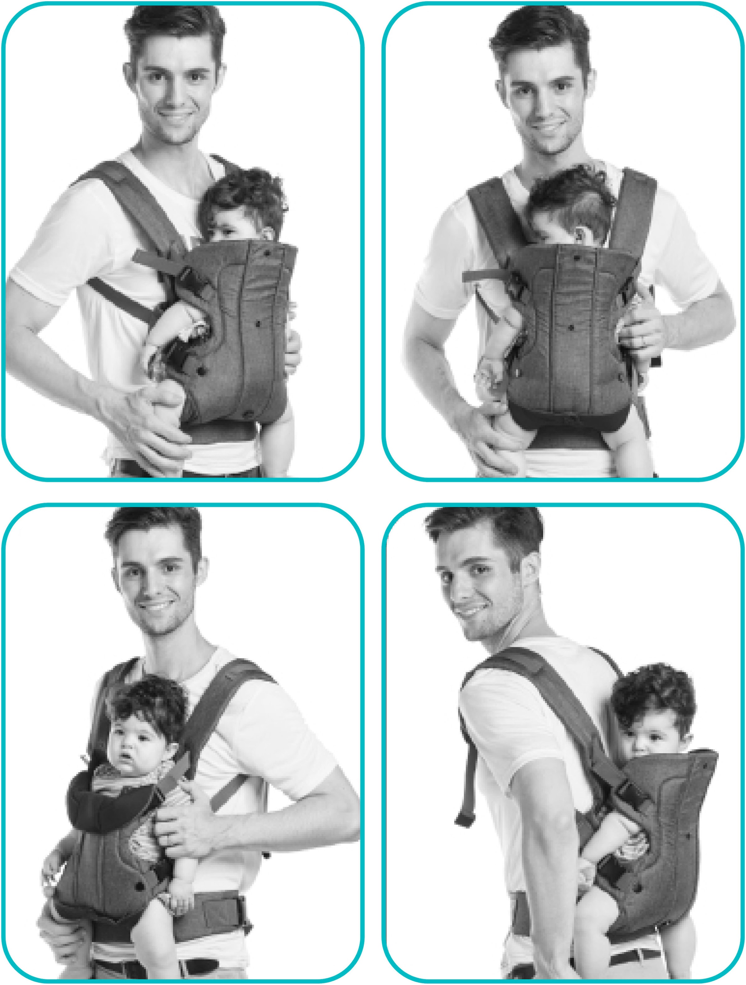 Fillikid Bauchtrage »WALK«, bis 15 kg