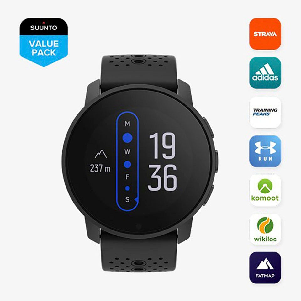 Suunto Smartwatch »9 Peak«, (3,04 cm / 1,2 Zoll),)