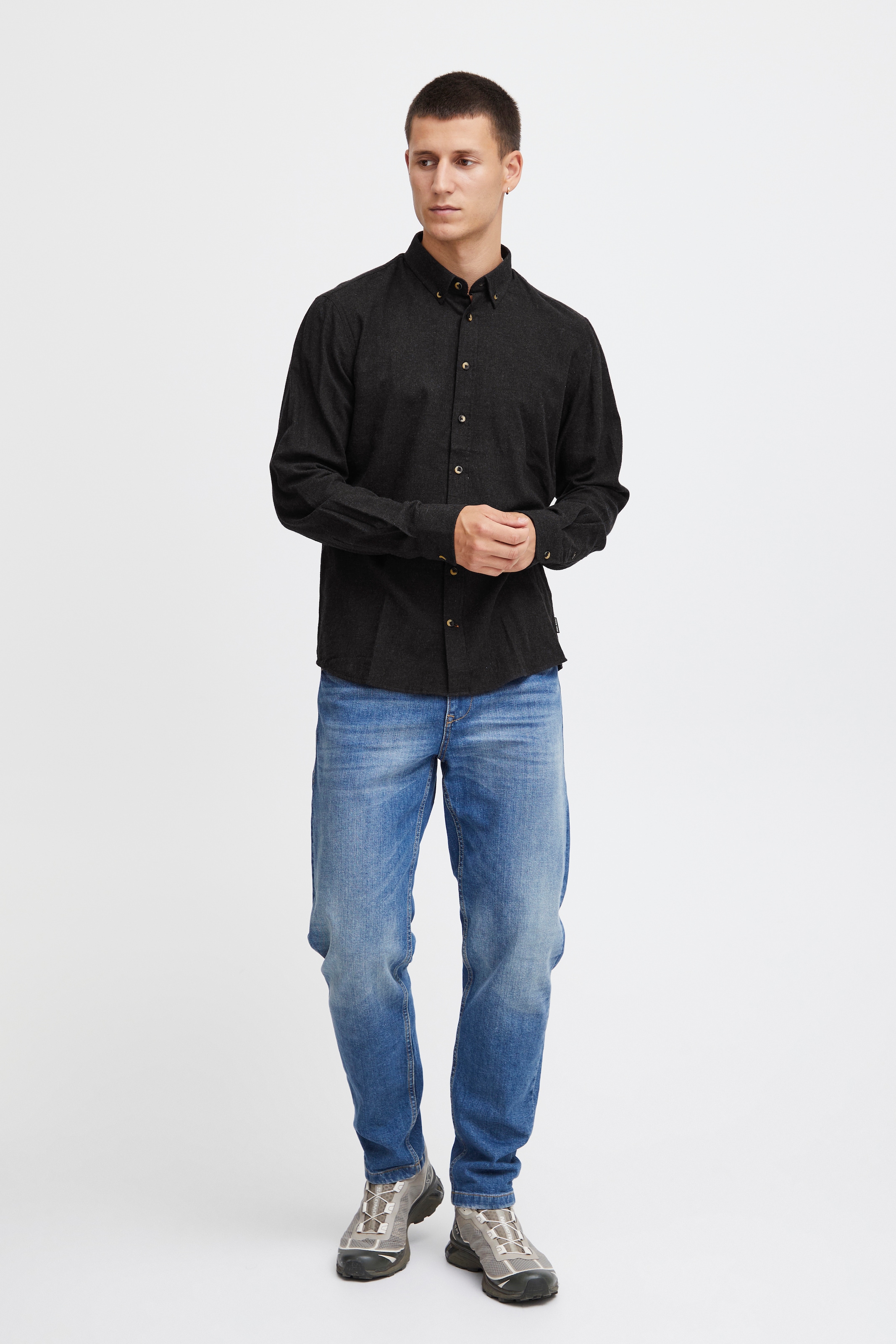 Blend Langarmhemd »BHBurley shirt« Baumwolle, regular fit