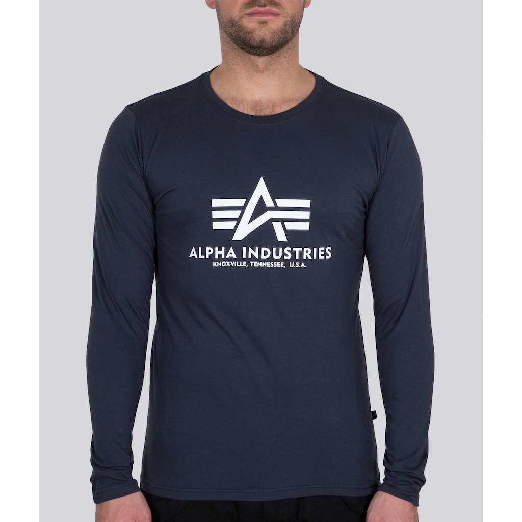 Alpha Industries Langarmshirt »BASIC T - LS«