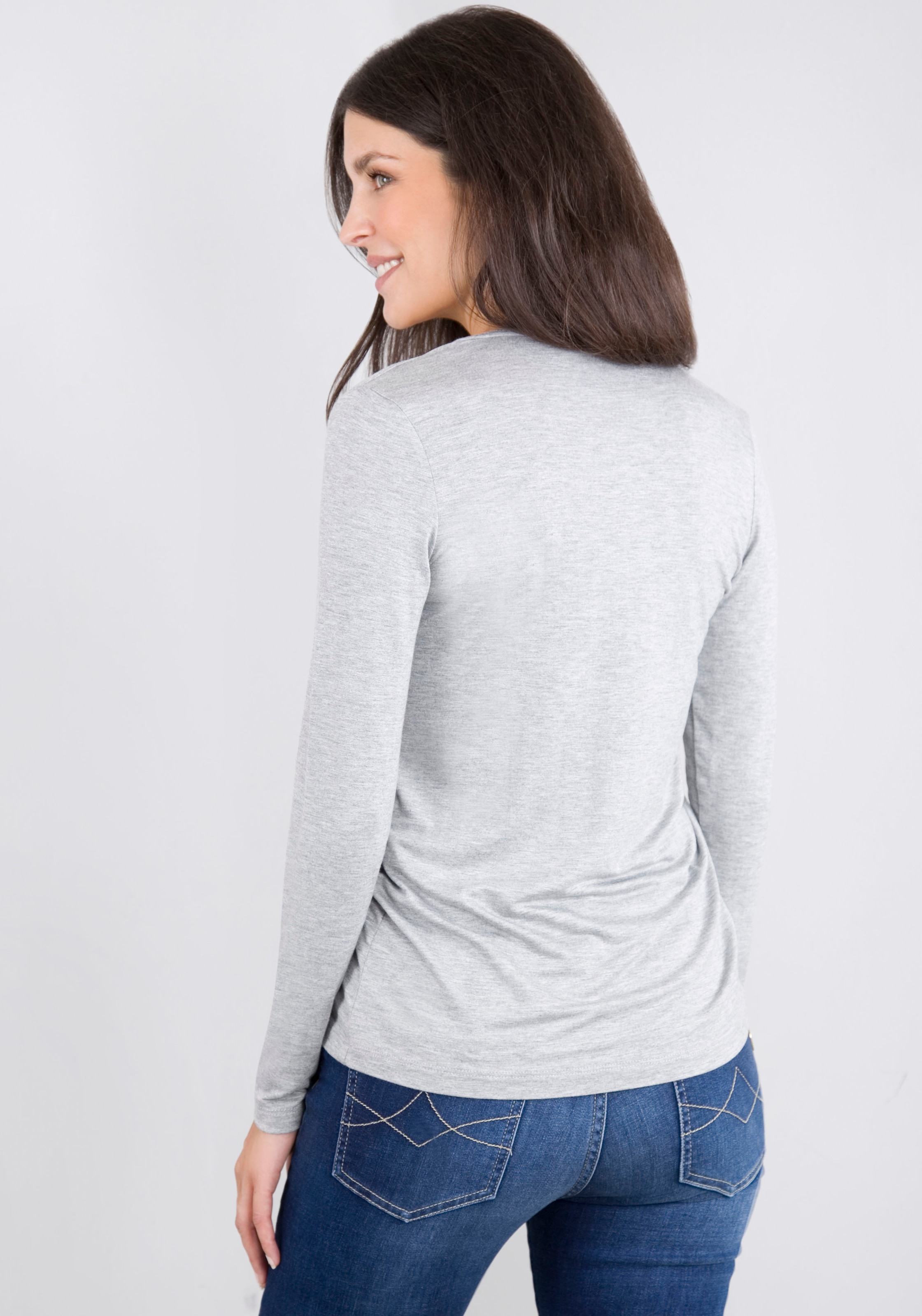Please Jeans Langarmshirt