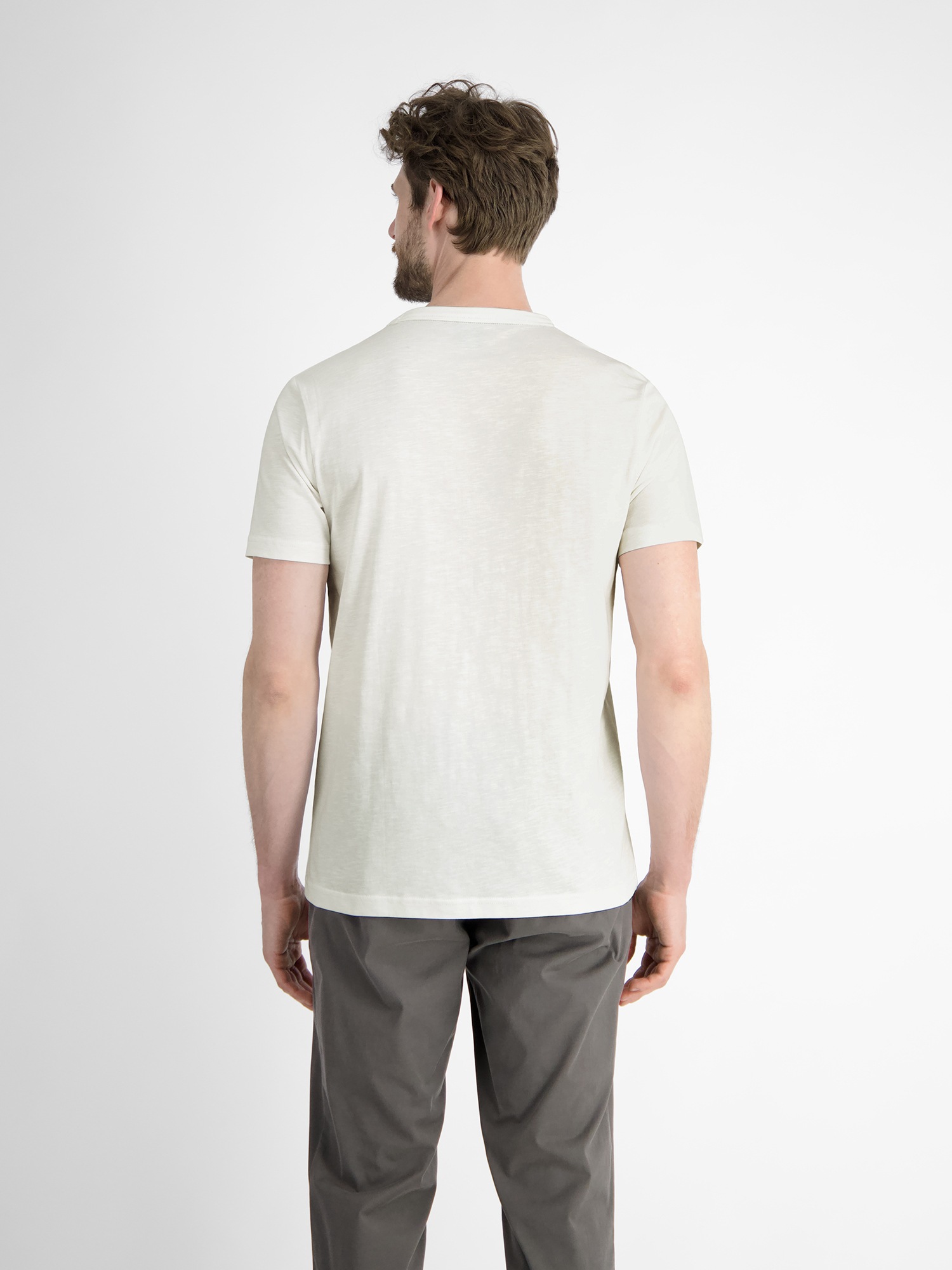 LERROS T-Shirt »LERROS Herren T-Shirt mit Brustprint«