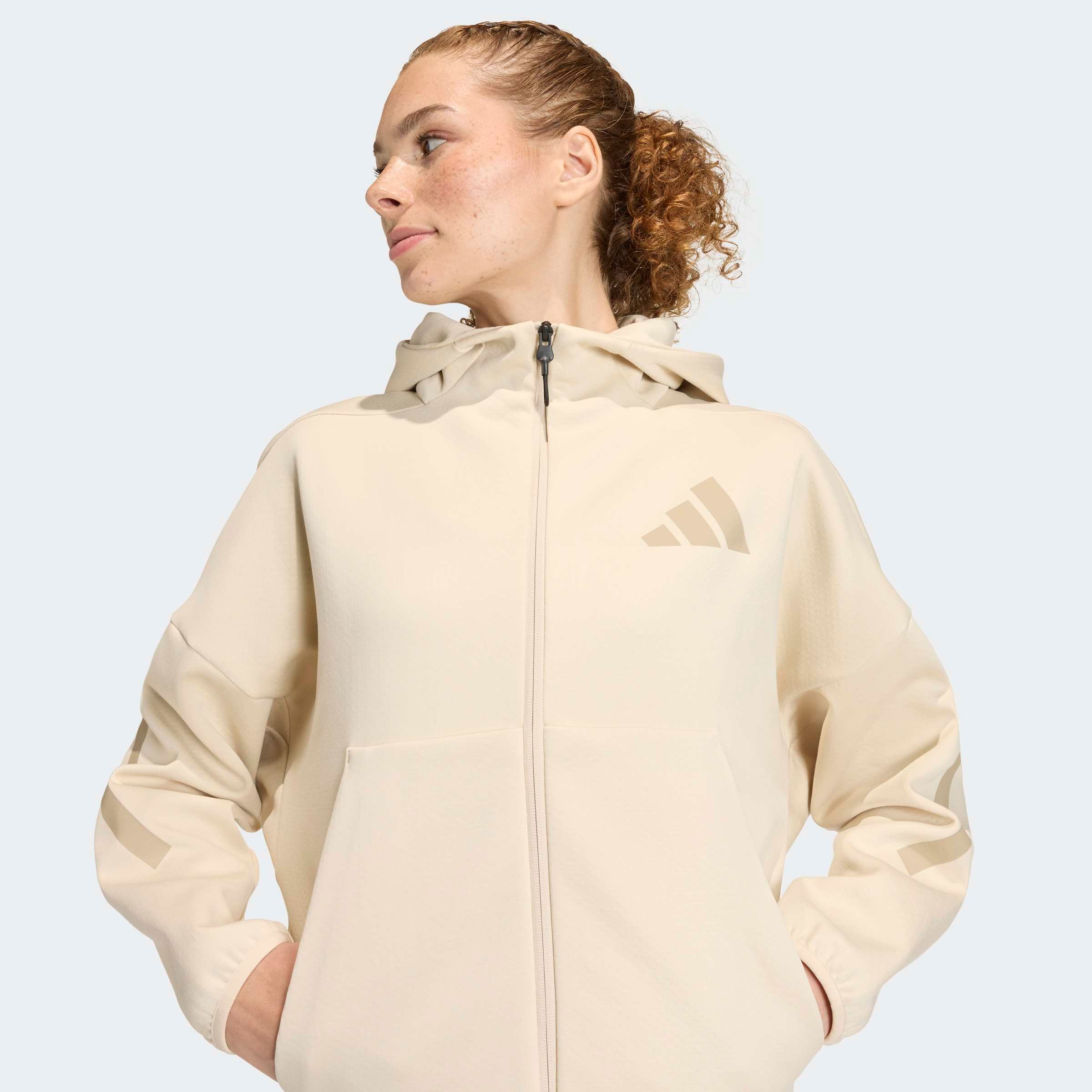 adidas Sportswear Kapuzensweatshirt »W Z.N.E. FZ«

