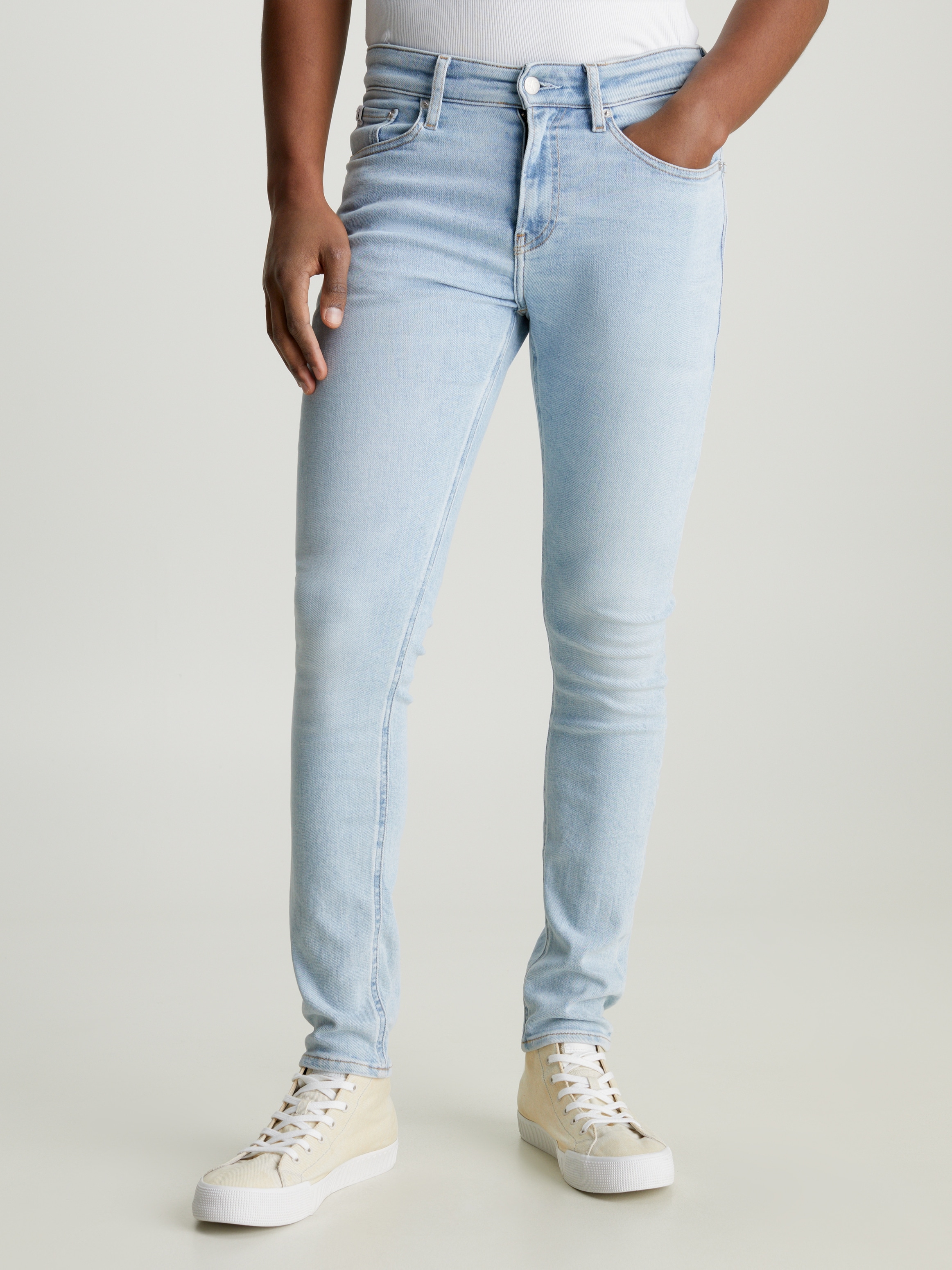 Calvin Klein Jeans Skinny-fit-Jeans »SKINNY«, in klassischer 5-Pocket-Form