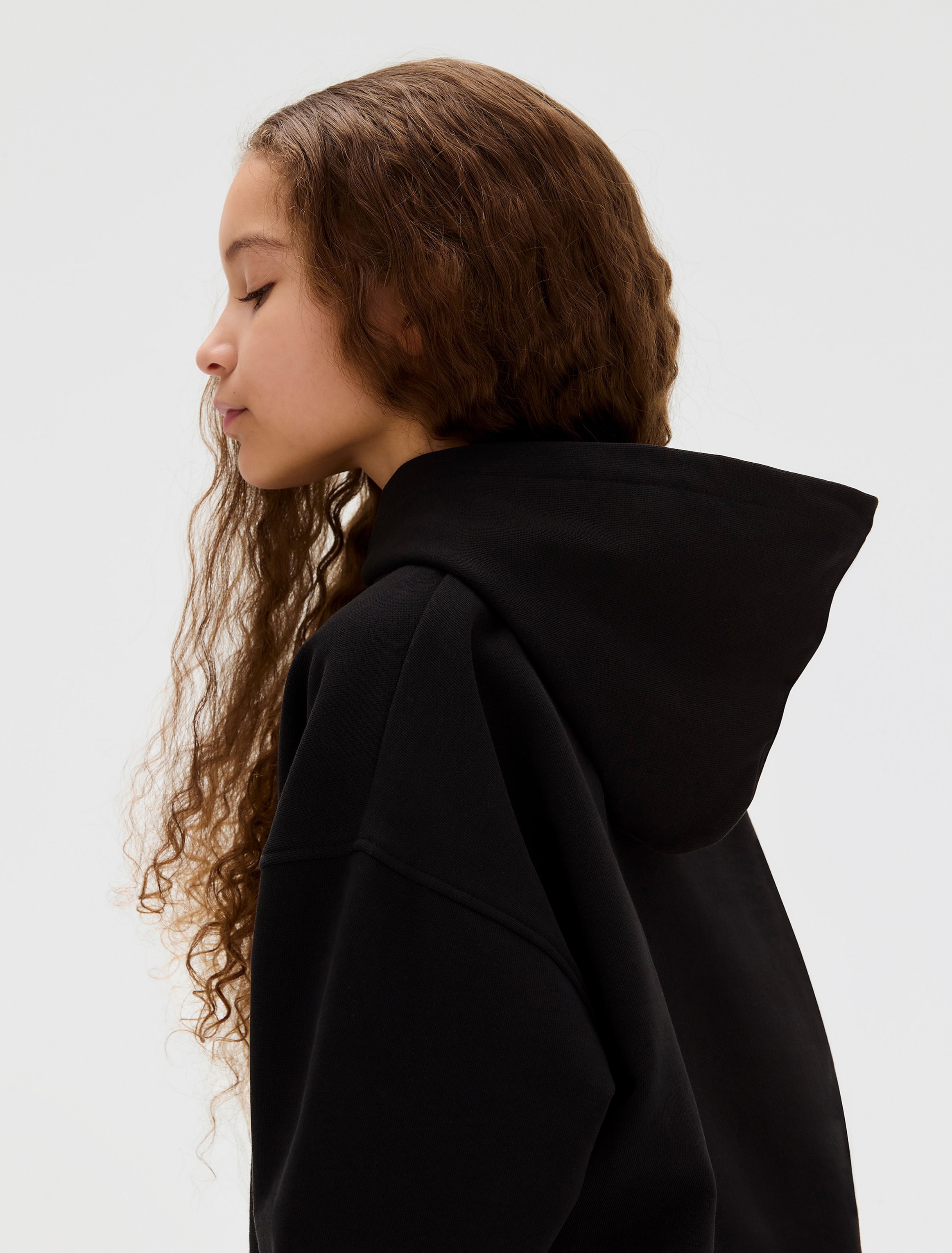 Calvin Klein Jeans Kapuzensweatshirt »PEARL SIGNATURE TERRY HOODIE«, für Kinder bis 16 Jahre, mit großem Druck