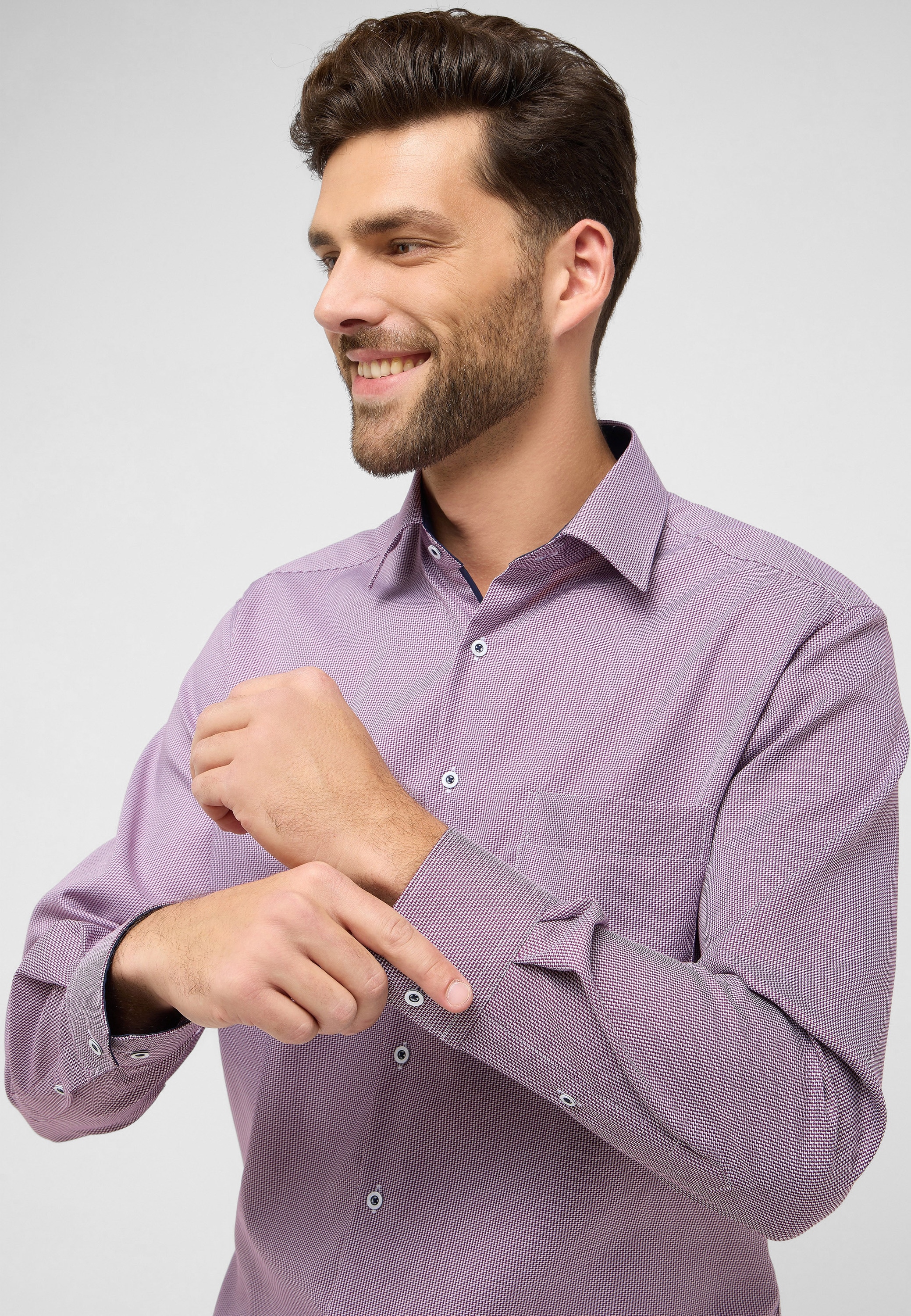Eterna Langarmhemd »COMFORT FIT«, NON IRON (bügelfrei)