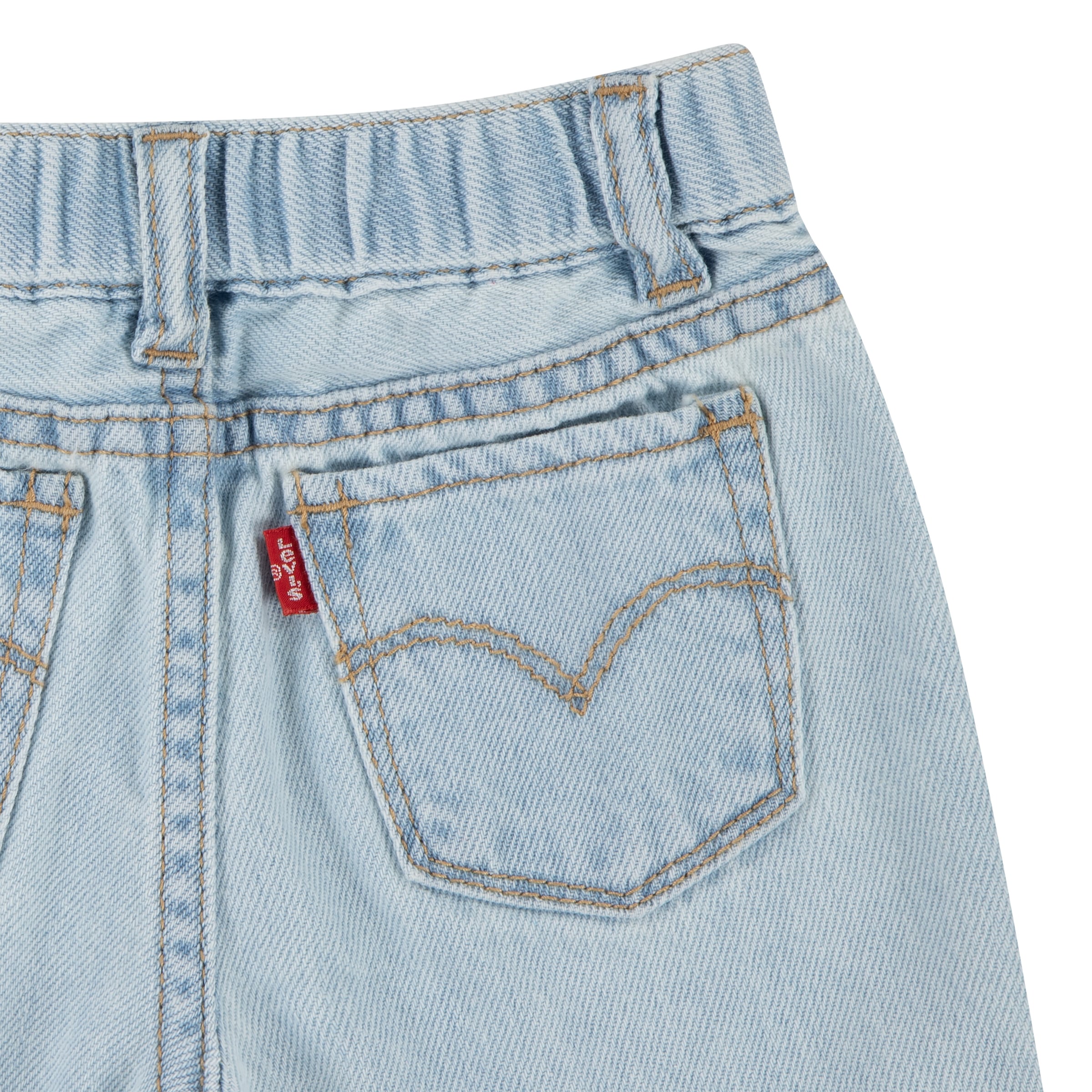 Levi's® Kids Shirt, Hose & Jäckchen »LVG BOMBER TEE AND WIDE PANT S«, mit Blumenstickerei, Colorblock-Design