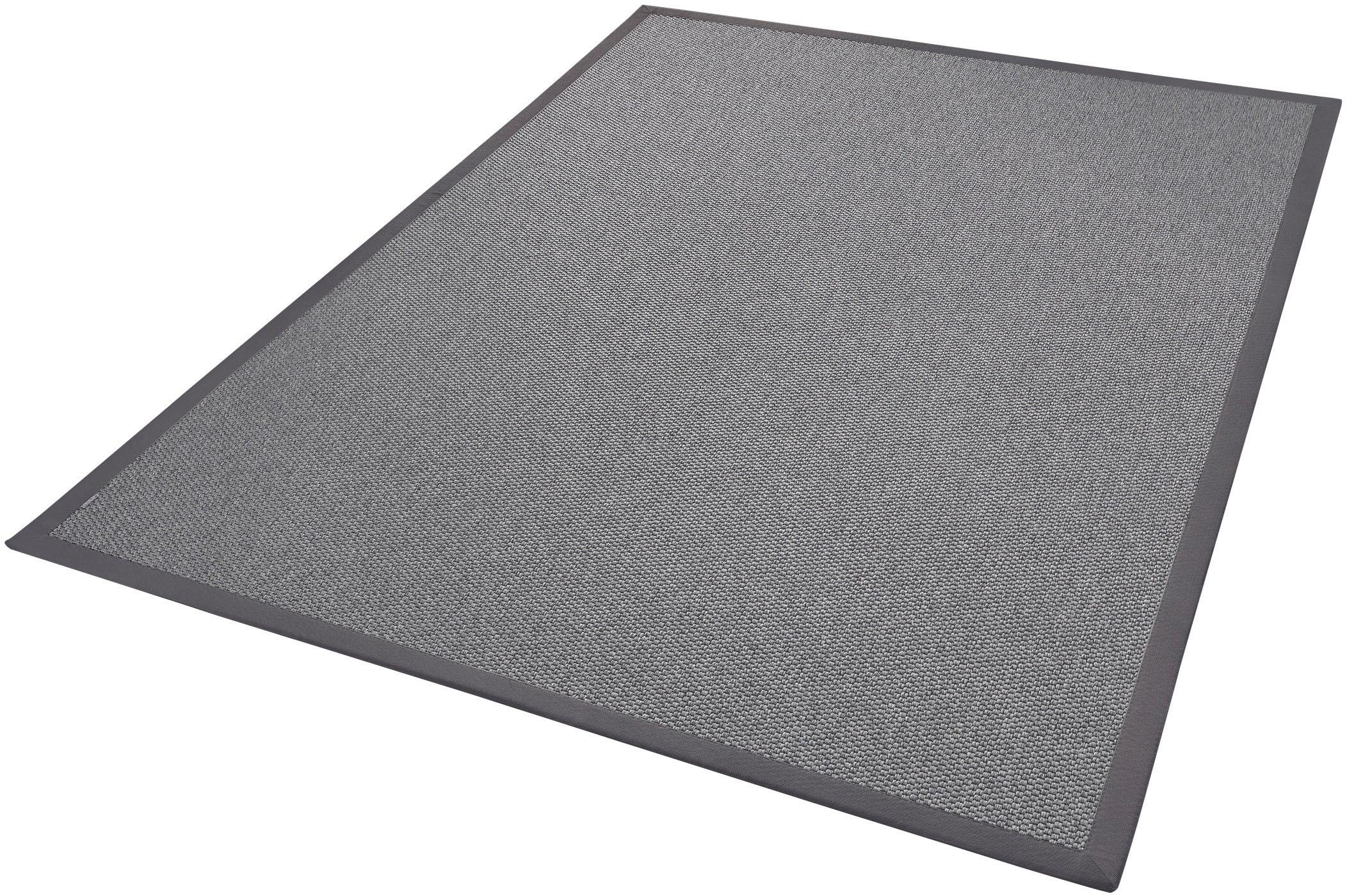 Dekowe Teppich »Naturana Panama, Wunschmaß«, rechteckig, 8 mm Höhe, Sisal-Optik, mit Bordüre, Wohnzimmer