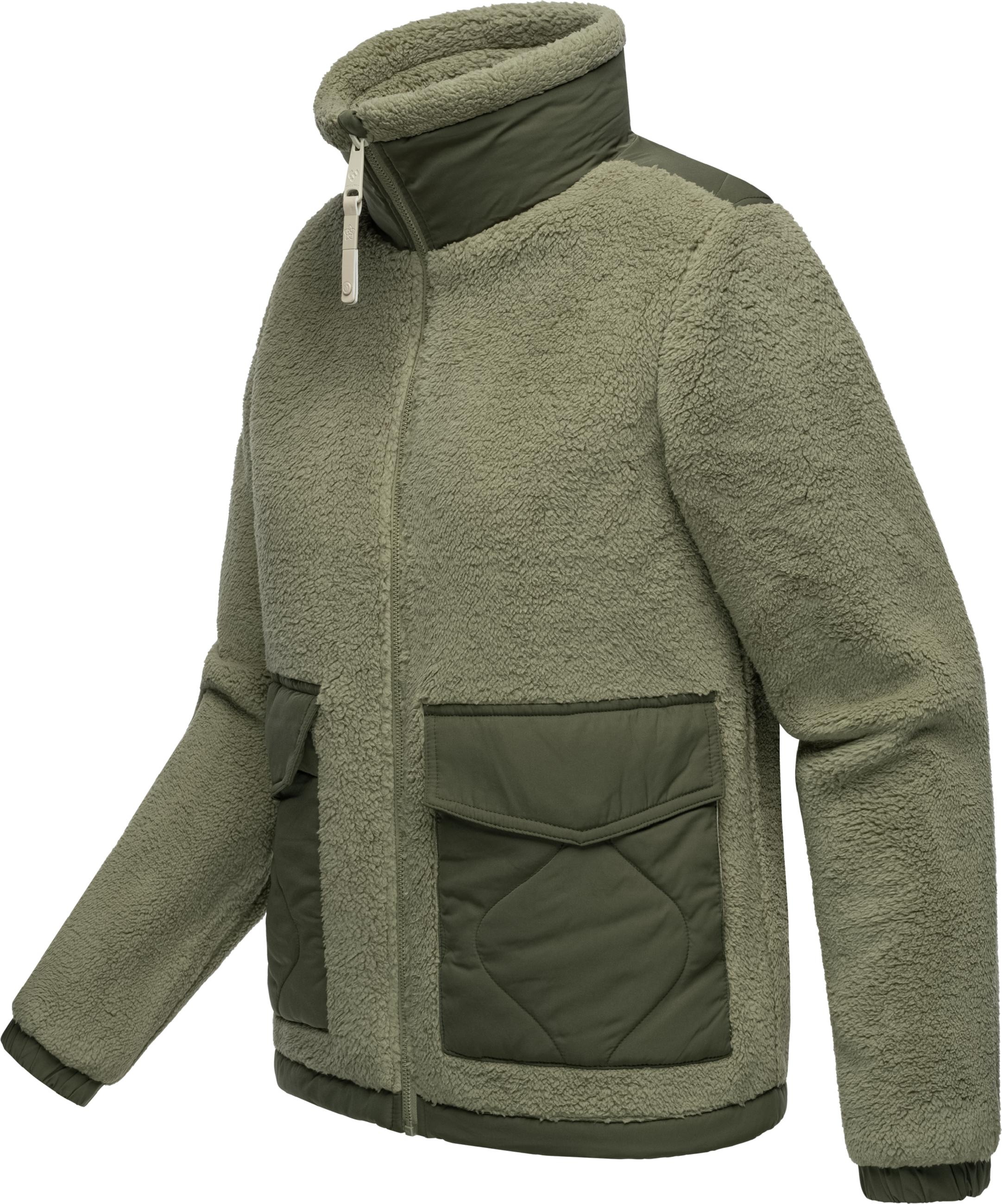 Ragwear Kapuzensweatjacke »Plüschjacke Arctika«