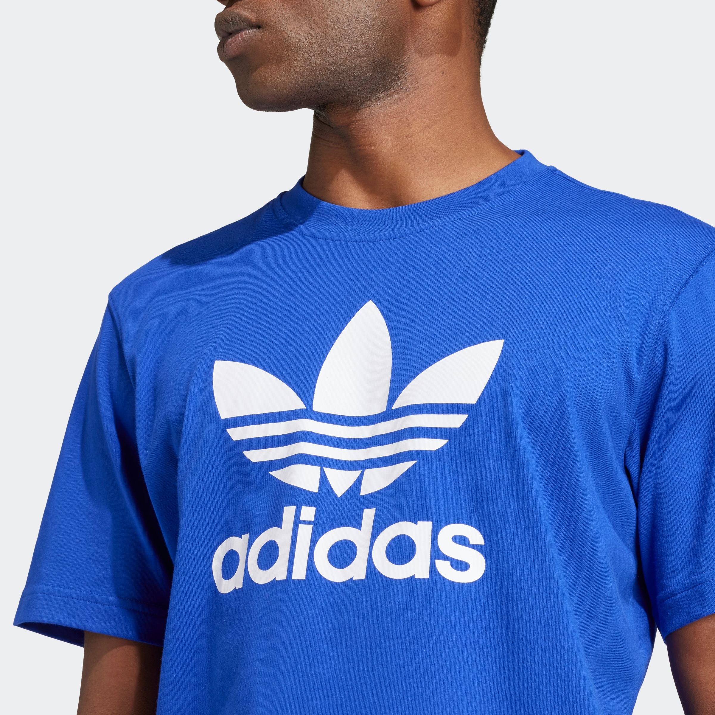 adidas Originals T-Shirt »TREFOIL T-SHIRT«, Basic Shirt mit großem Trefoil Logoprint