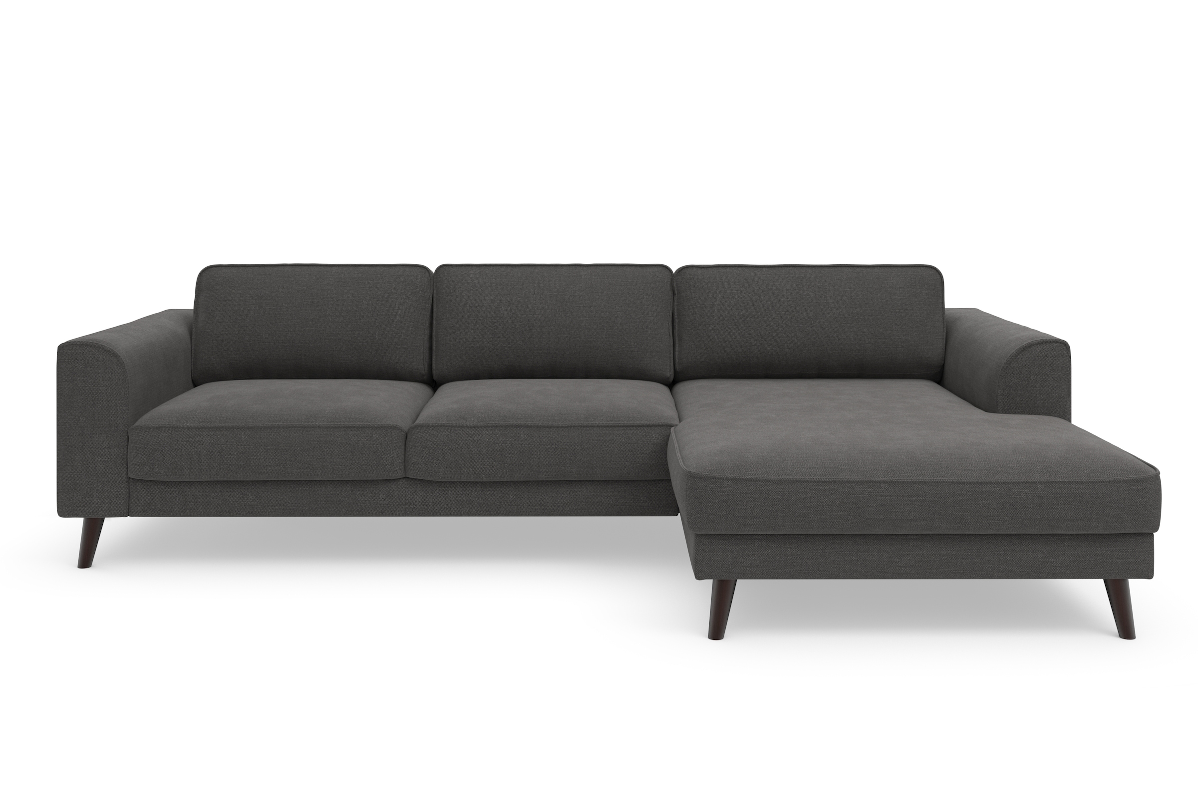 TRENDMANUFAKTUR Ecksofa »Lumber Jack, elegantes Designsofa, zeitlos modern, hoher Sitzkomfort«, wahlweise mit Bettfunktion u. Bettkasten, L-Form