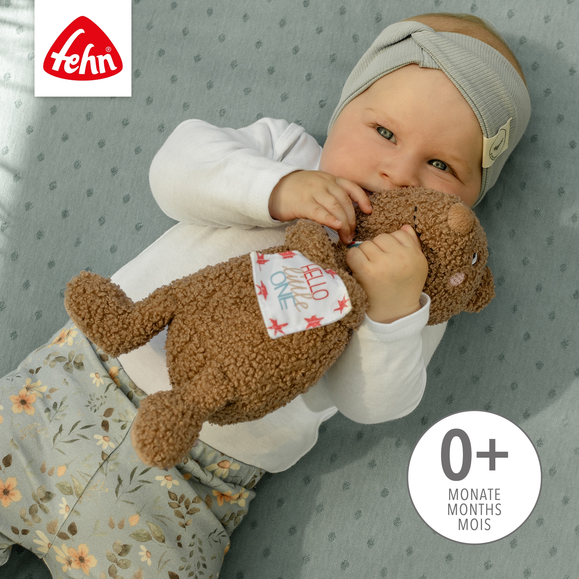 Fehn Kuscheltier »FredErik,  Bär Hello little One«