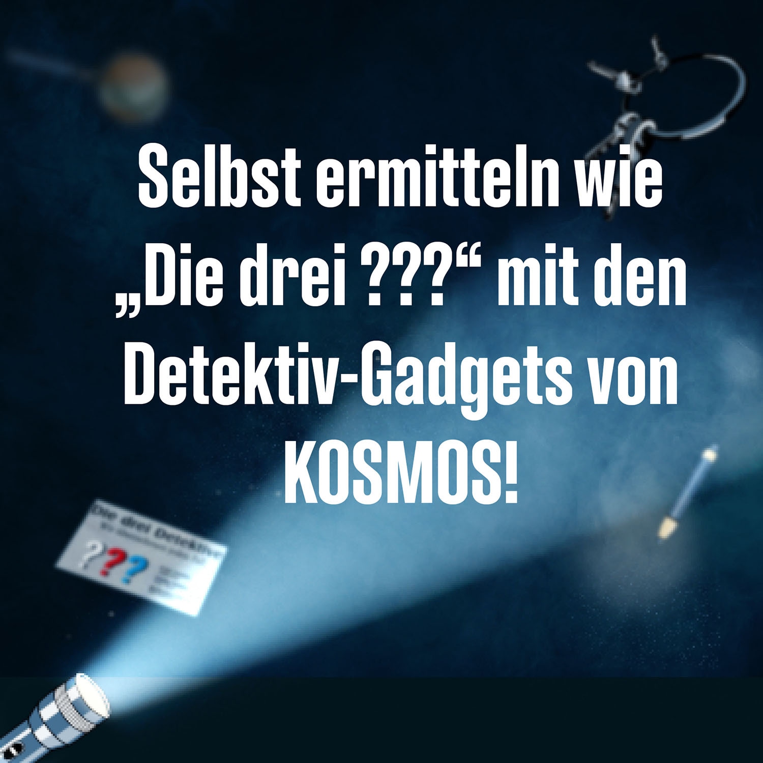 Kosmos Experimentierkasten »Die drei ??? Geheime Spardose«