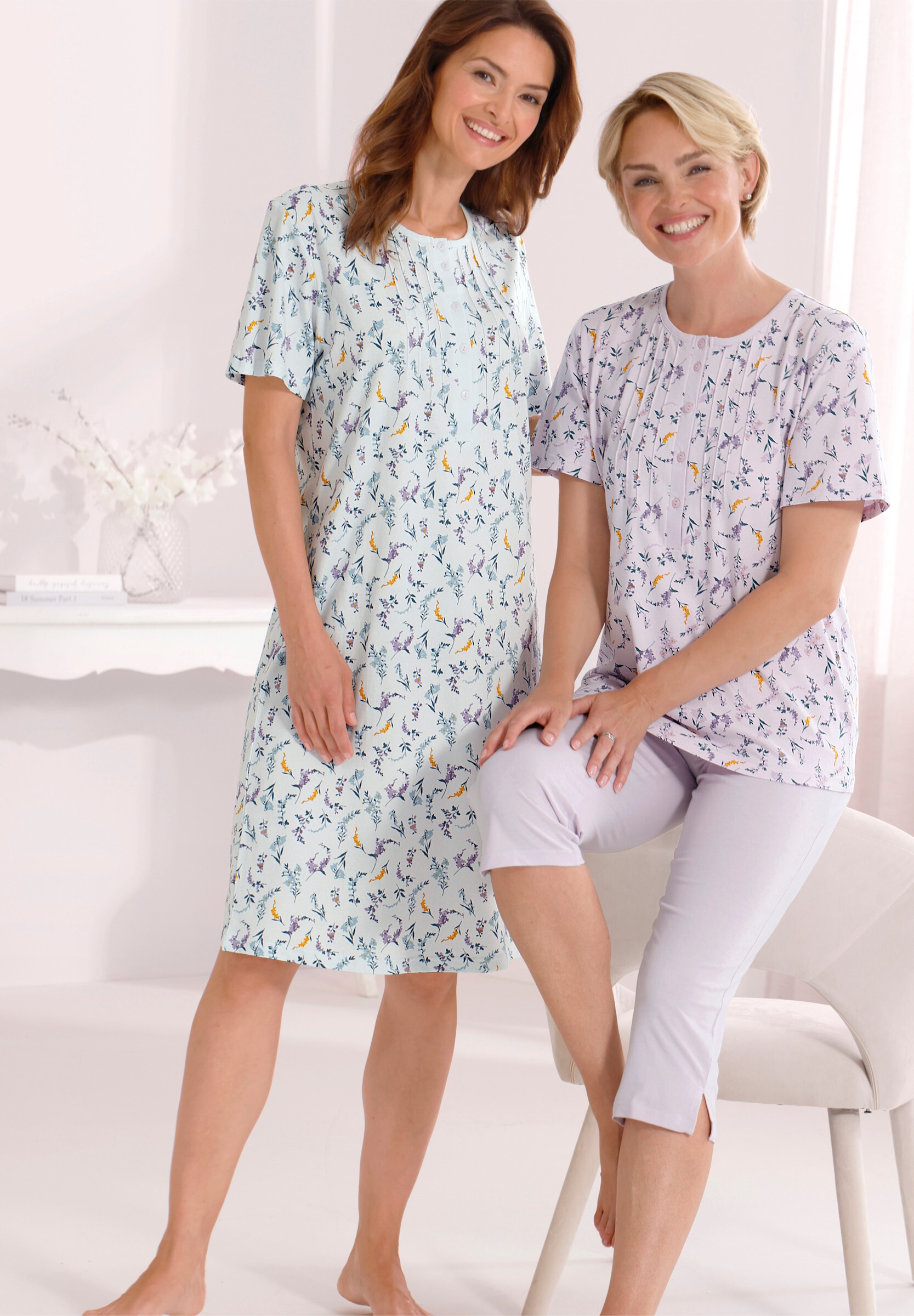 comtessa Capri-Pyjama »Capri-Anzug Capri-Anzug« 1 Stk.