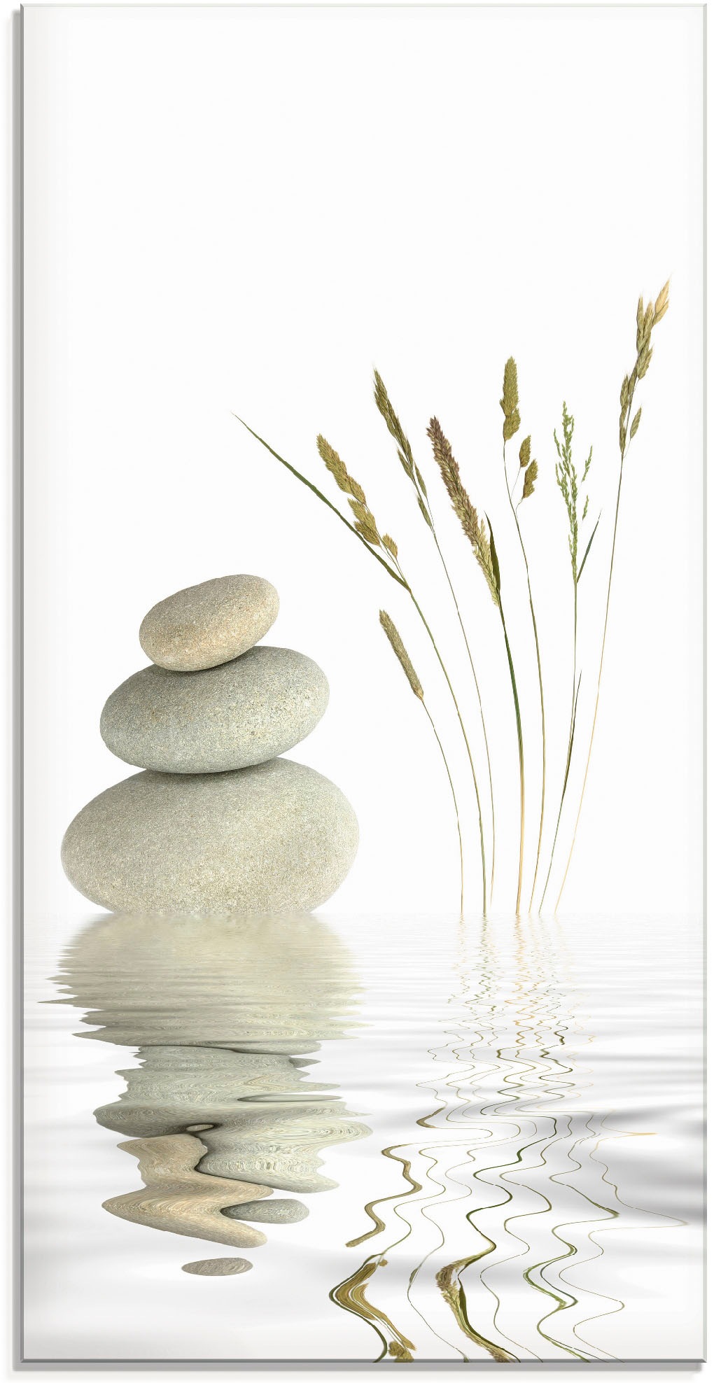 Artland Glasbild »Zen Friede«, Zen, (1 St.), in verschiedenen Größen