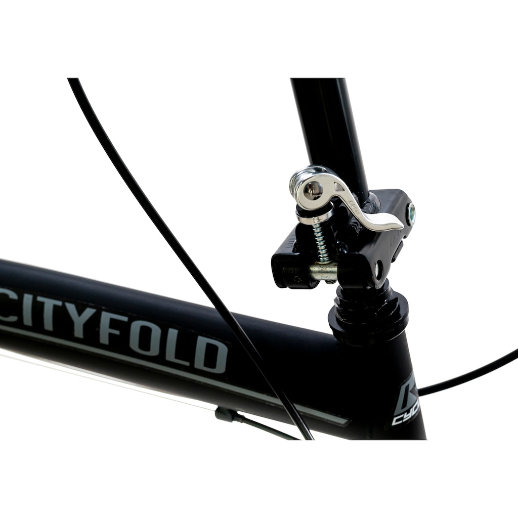 KS Cycling Faltrad »Cityfold«, 6 Gang, Shimano, Tourney Schaltwerk, Kettenschaltung