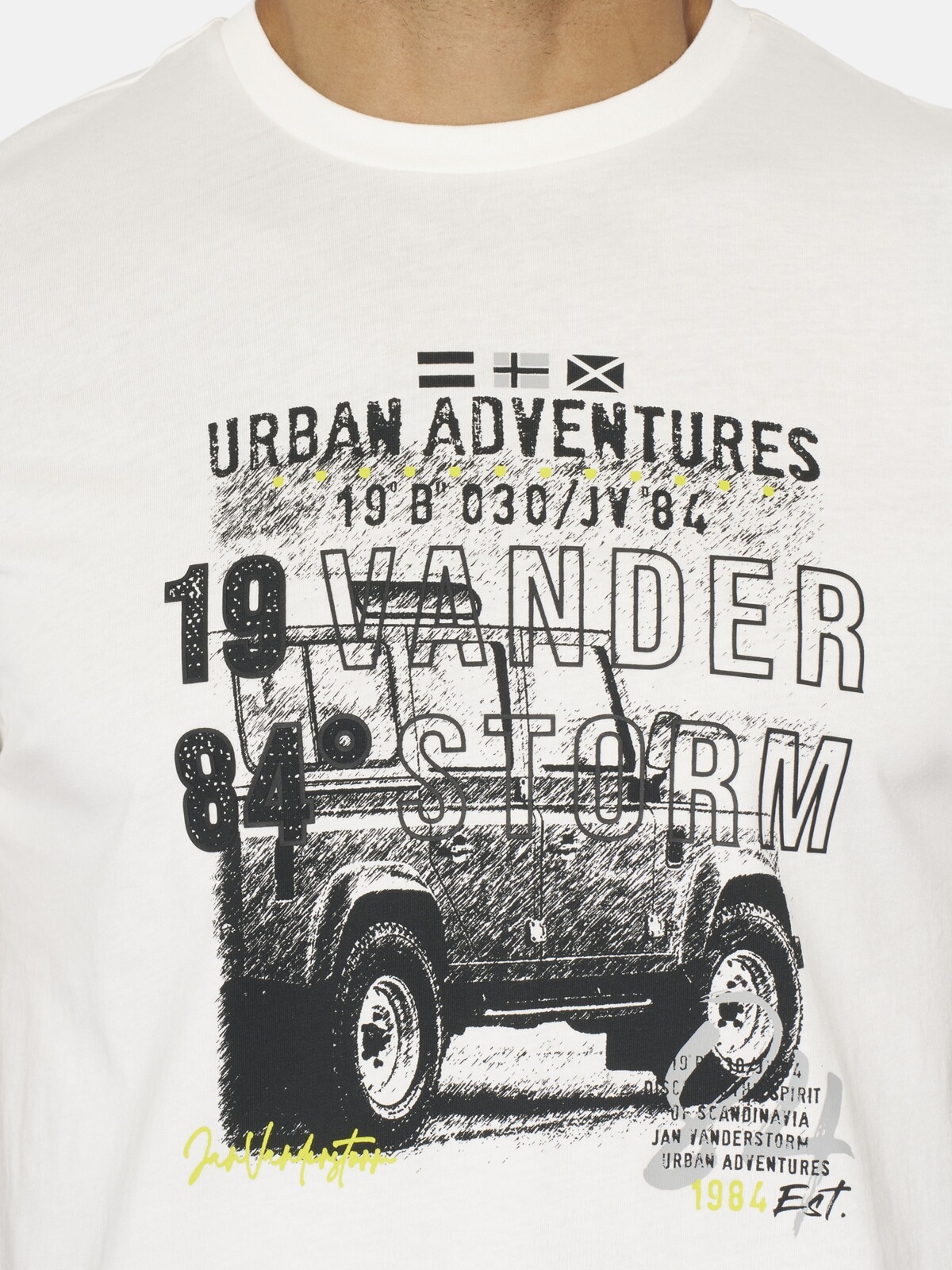 Jan Vanderstorm Rundhalsshirt »Doppelpack T-Shirt ATLE«