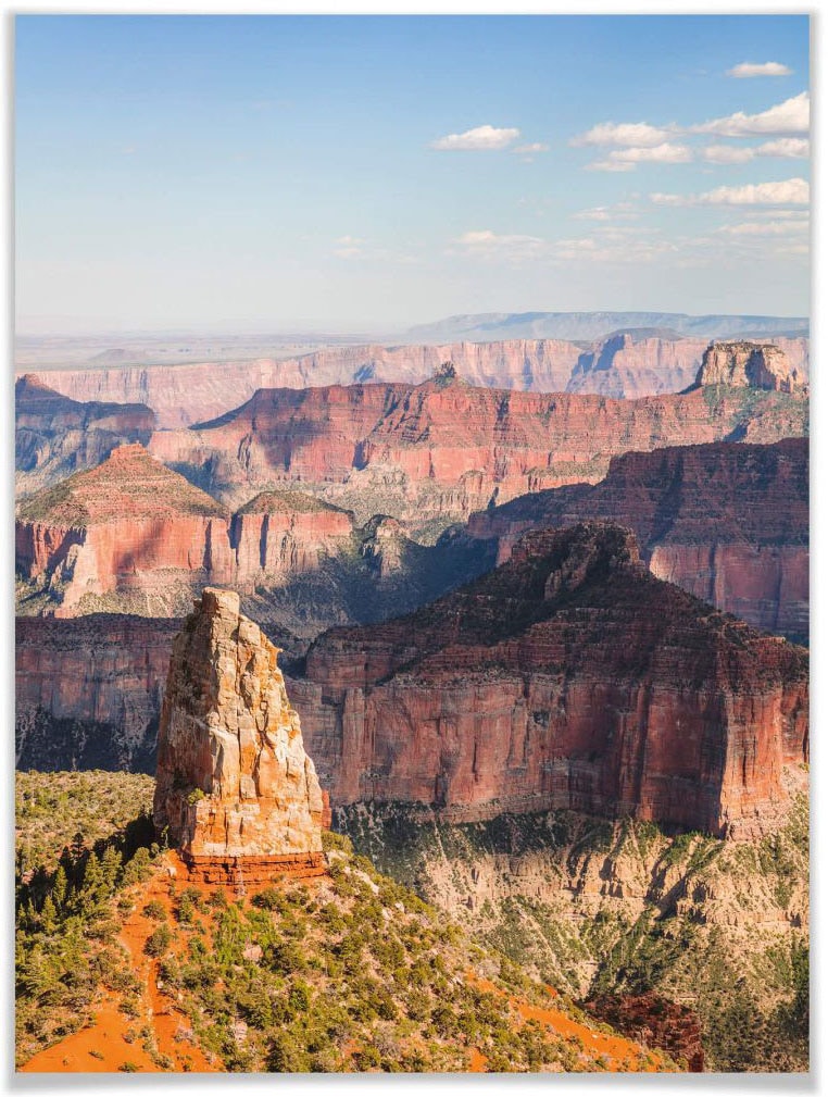 Poster »Point Imperial Grand Canyon«, Landschaften, (1 St.), Poster ohne Bilderrahmen