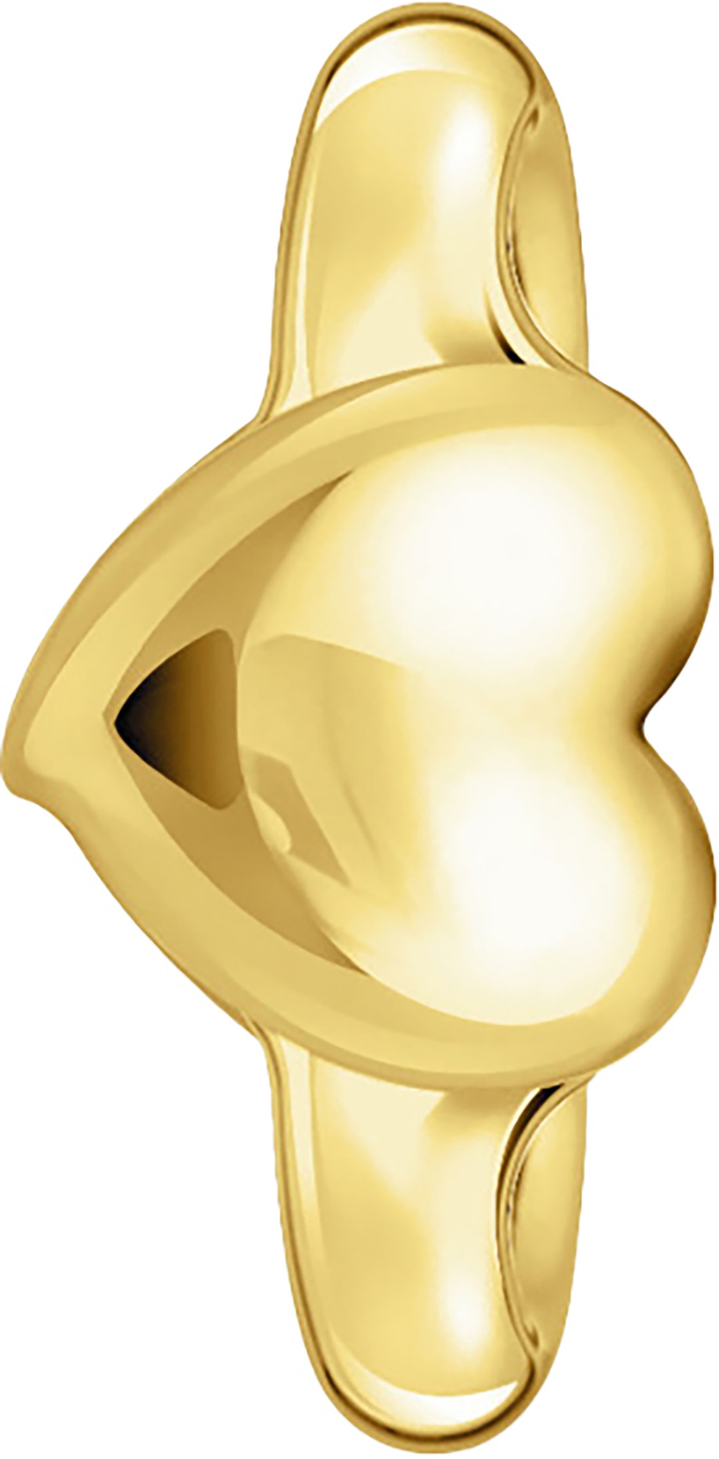 Thomas Sabo Damen Ohrklemme »Bold Elegance Earcuff in Herzform« in goldfarben