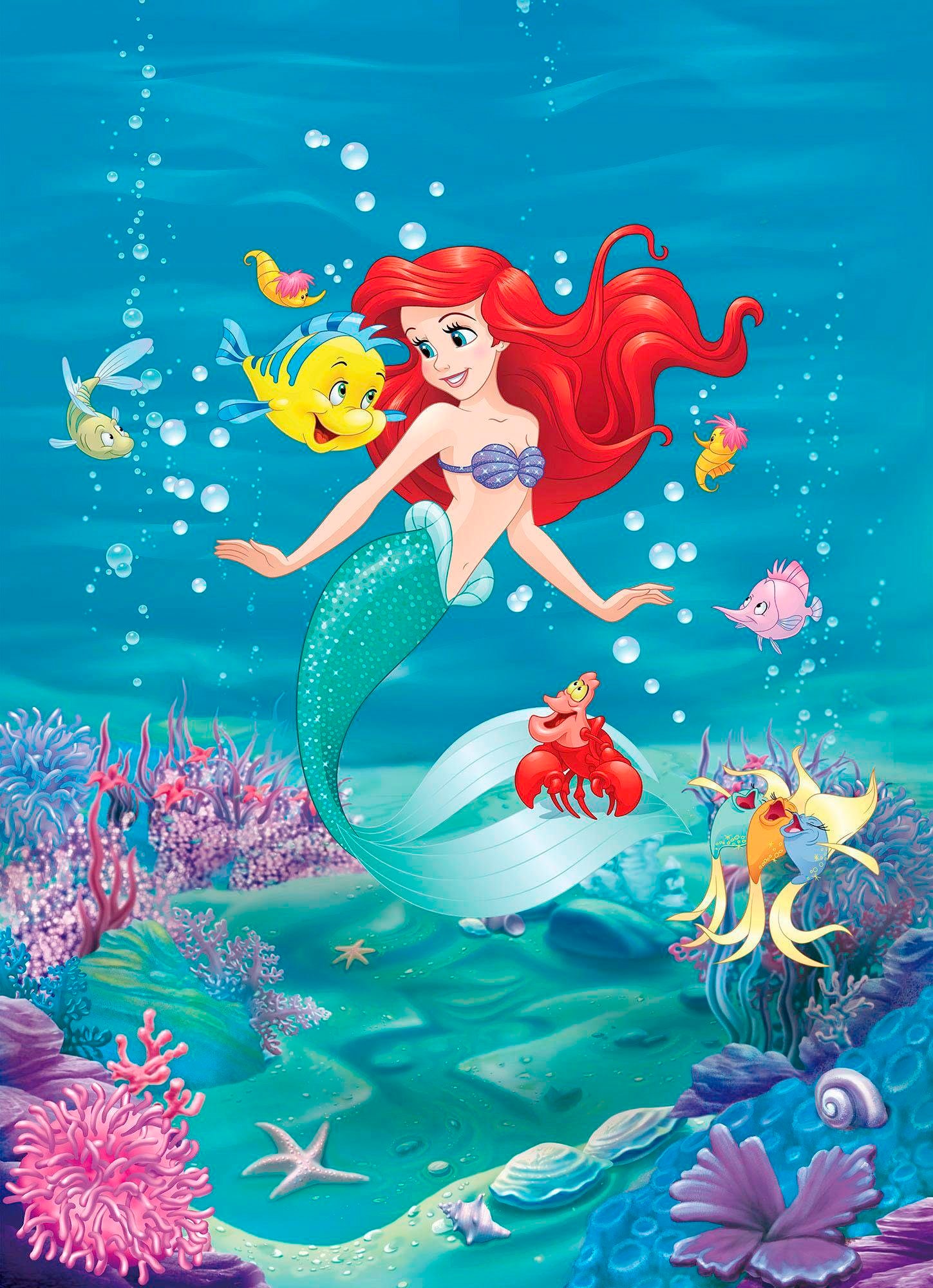 Wandsticker Ariel XXL von Komar®, Disney