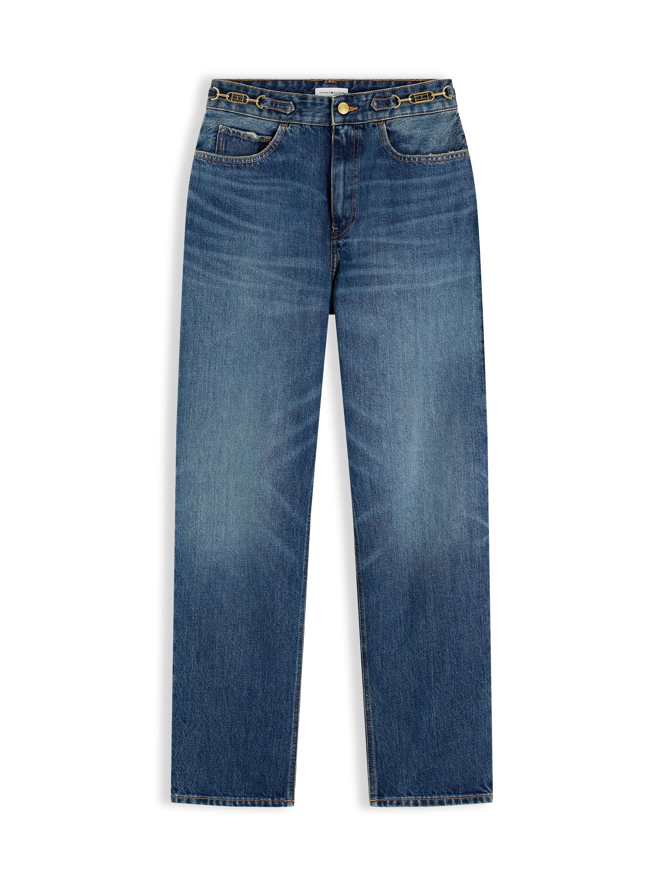 Tommy Hilfiger High-waist-Jeans »TAPERED CAM HW ANKLE« Baumwolle, knöchellang, high waist