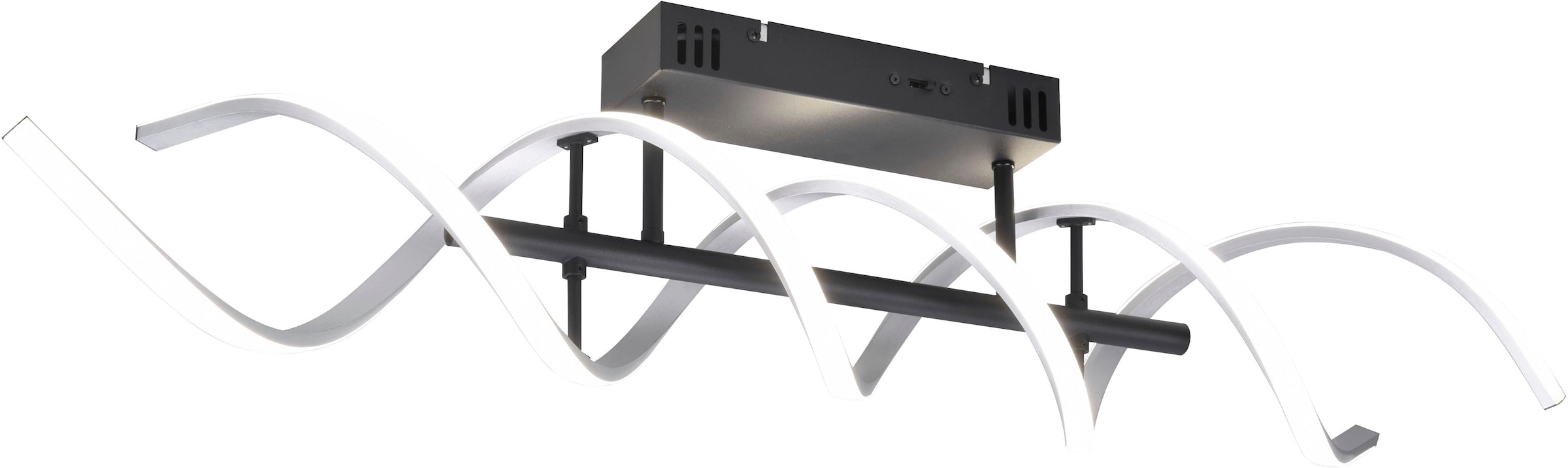 TRIO Leuchten LED Deckenleuchte »Sequence«, 1 flammig, Leuchtmittel LED-Board | ohne Leuchtmittel, Deckenlampe dimmbar, Lichtfarbe einstellbar, 5000 Lumen LED 41W