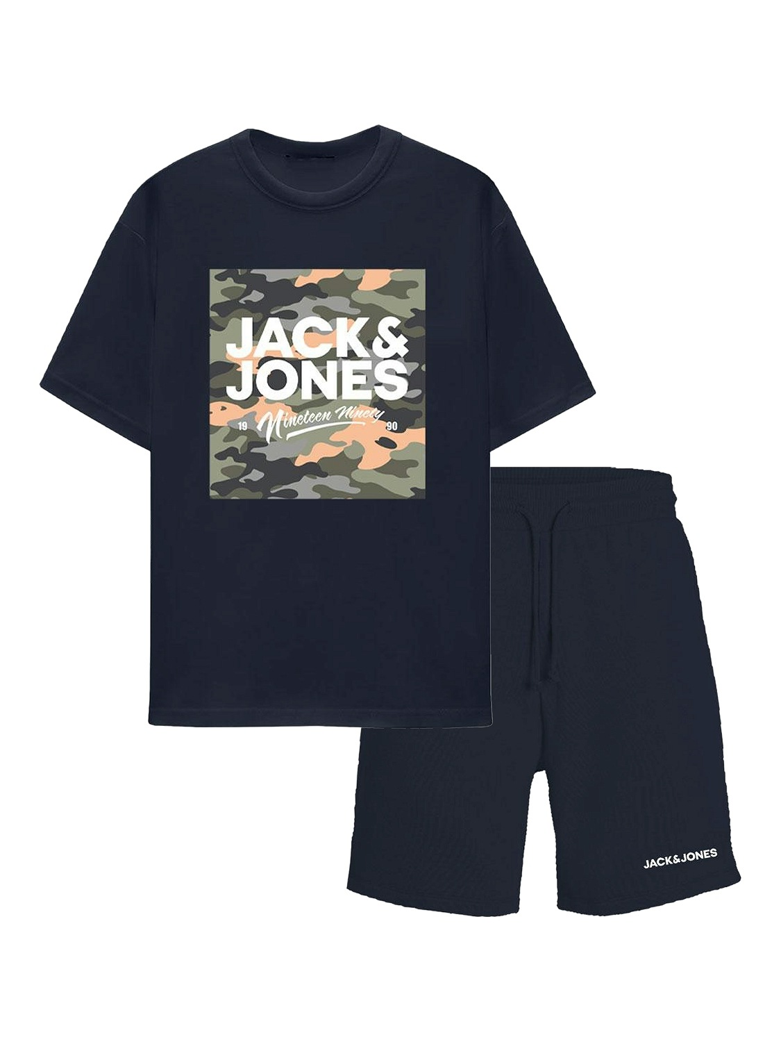 Shirt & Shorts »JJPETE CAMO SET PACK JNR«