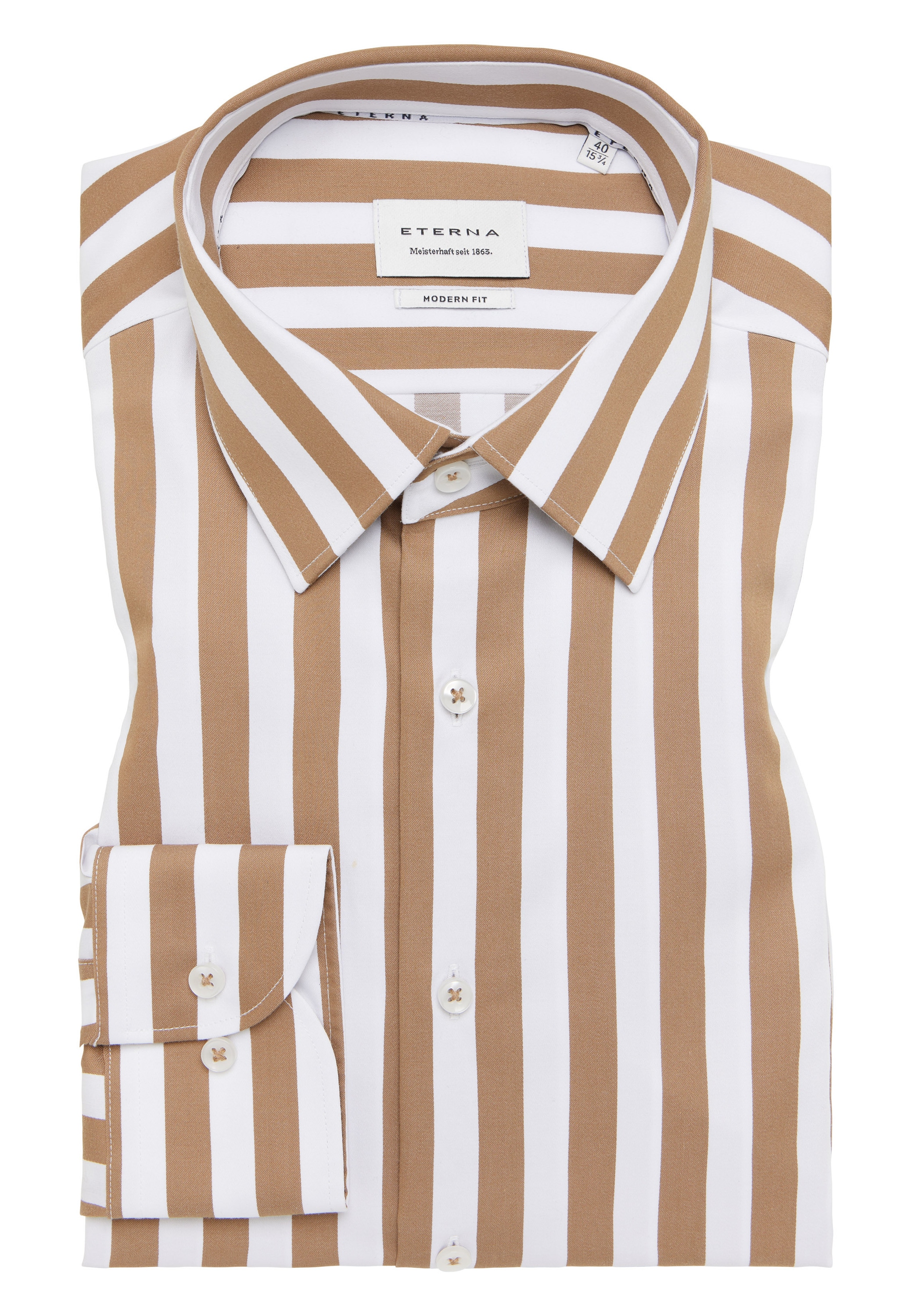 Eterna Langarmhemd »MODERN FIT« NON IRON (bügelfrei)