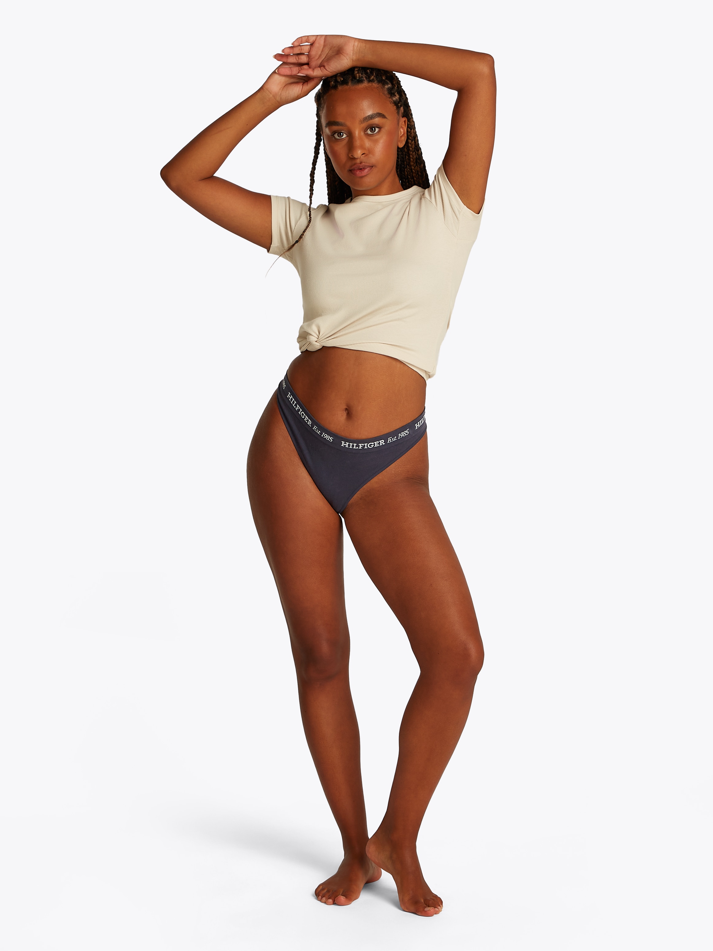 Tommy Hilfiger Underwear Tanga »THONG«, mit Logoschriftzug