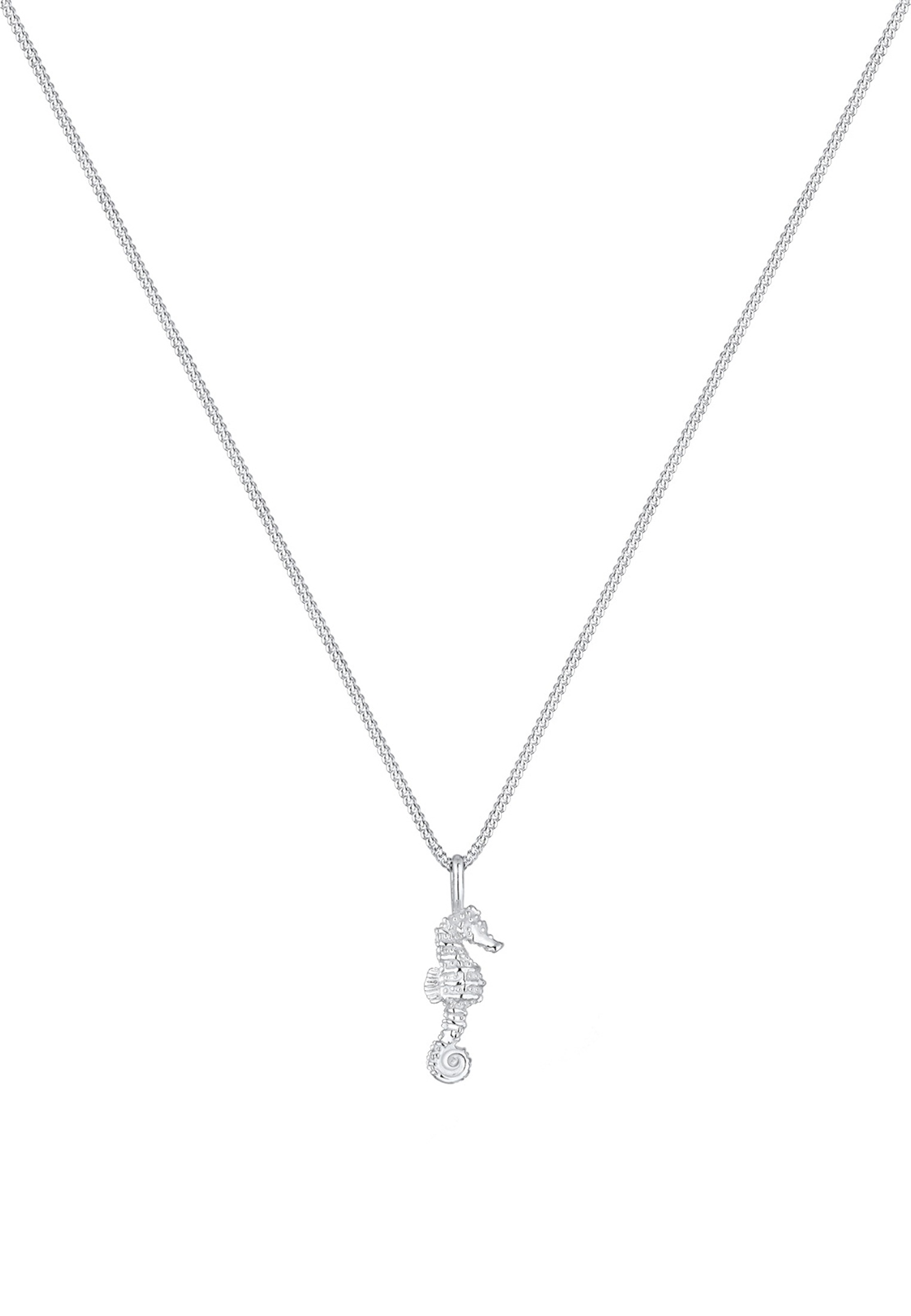 Elli Kette mit Anhänger »Halskette Anhänger Seepferdchen 925 Sterling Silber«