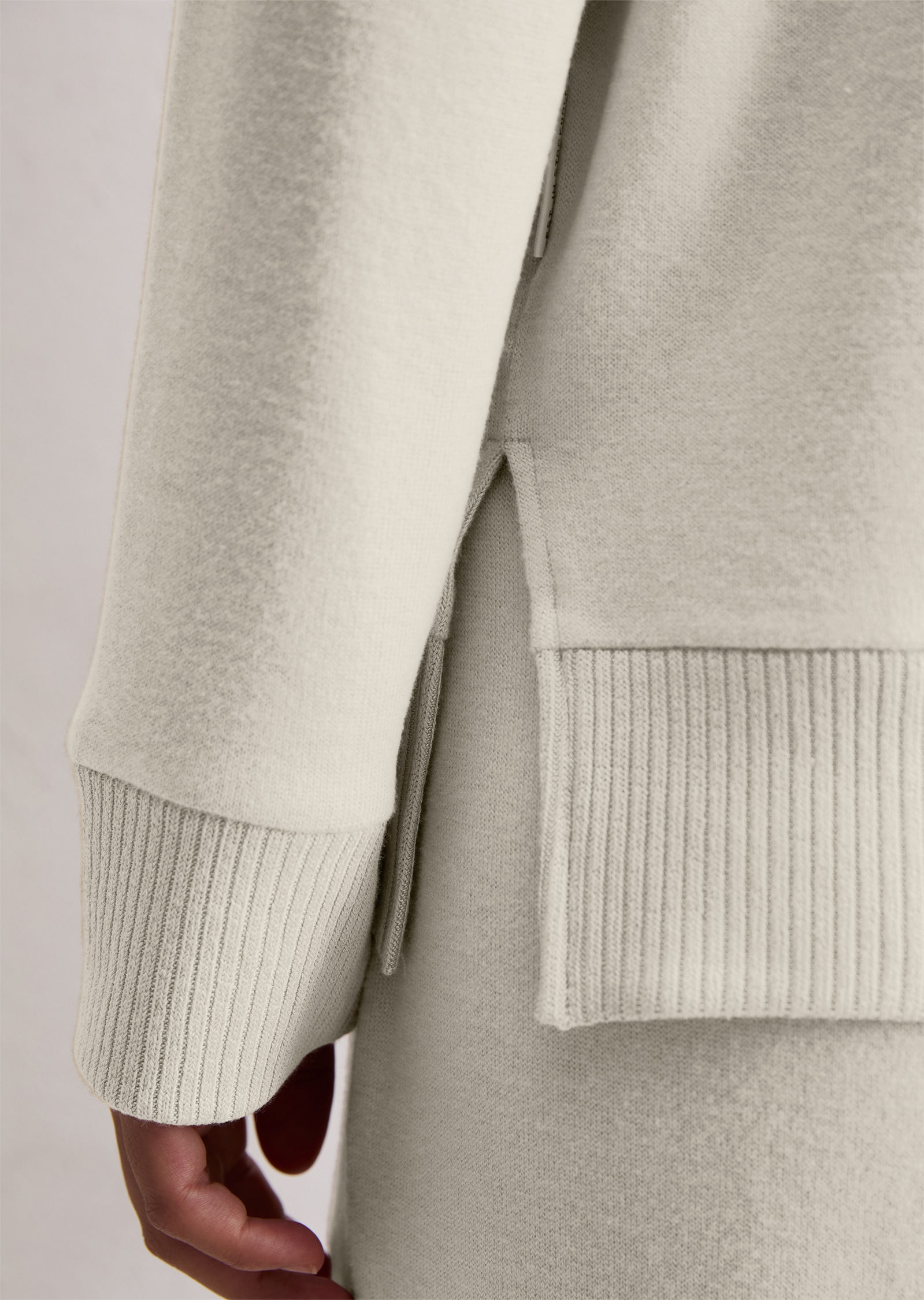 Marc O'Polo Langarmshirt »Soft Knit«, Rundhals-Ausschnitt, Langarm, Modalmix, weich