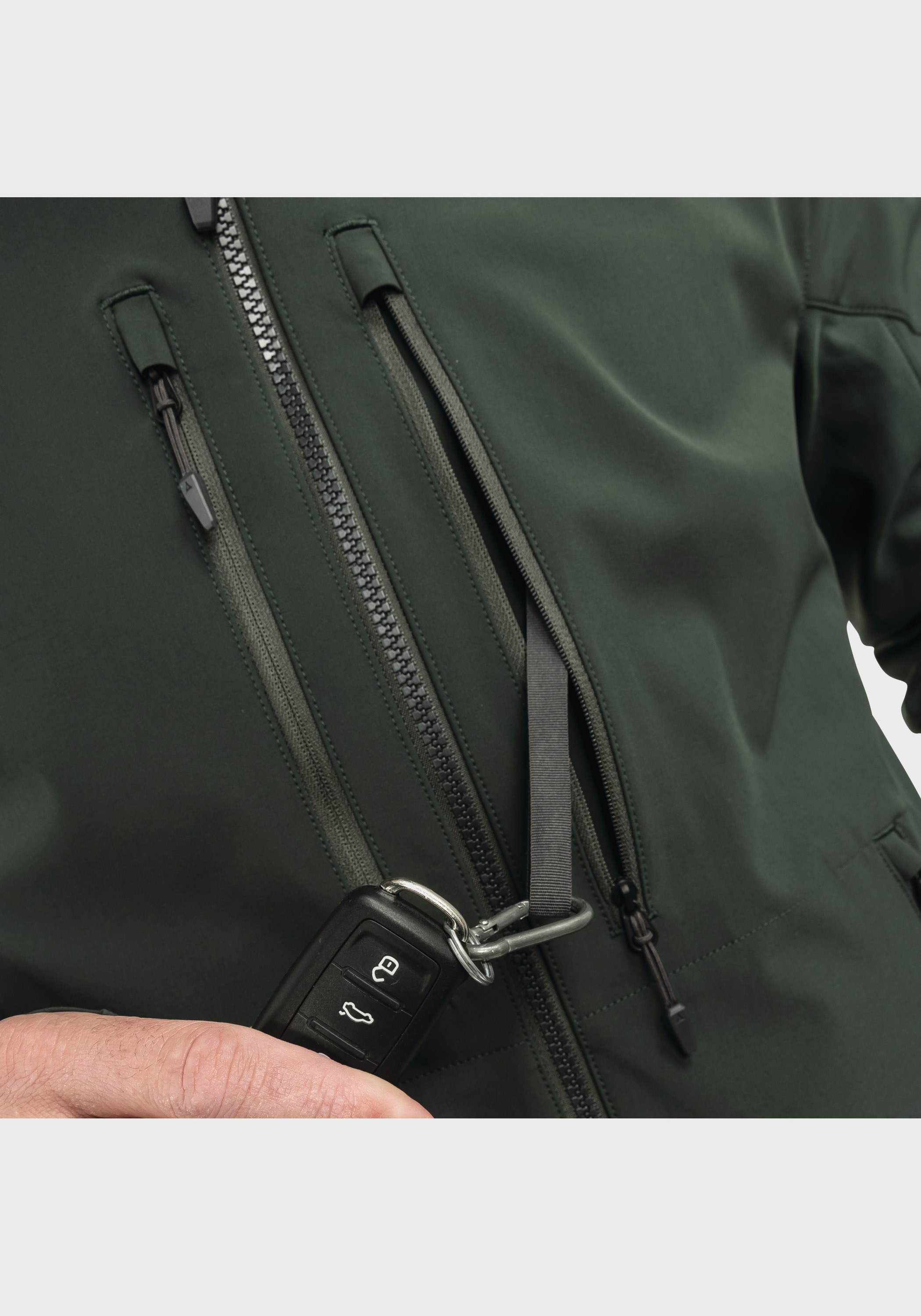 Schöffel Outdoorjacke »Softshell Jacket Matrei M«, mit Kapuze