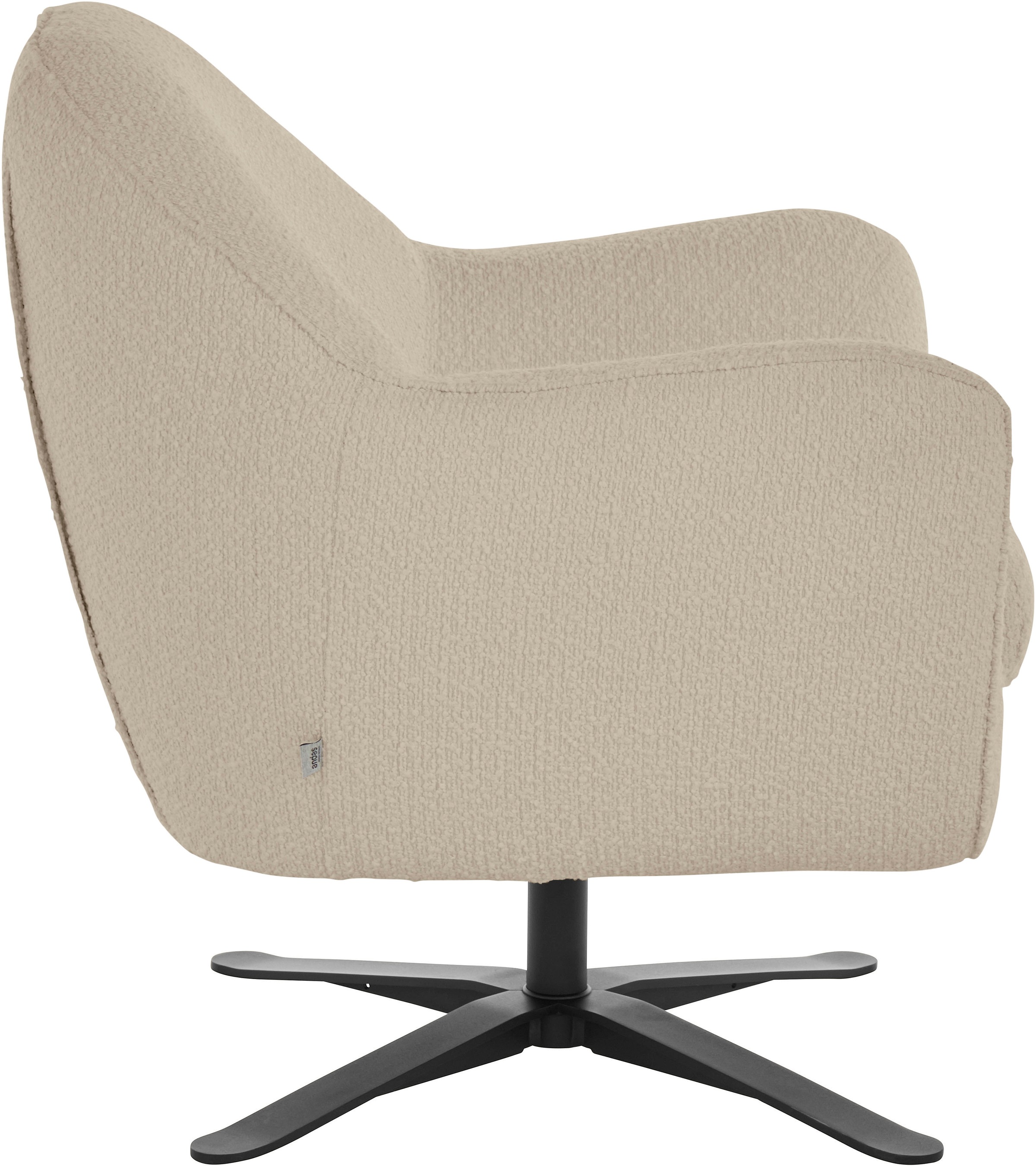 andas Drehsessel »Stavre, Loungesessel«, in moderner Optik, mit elegantem Drehfuß