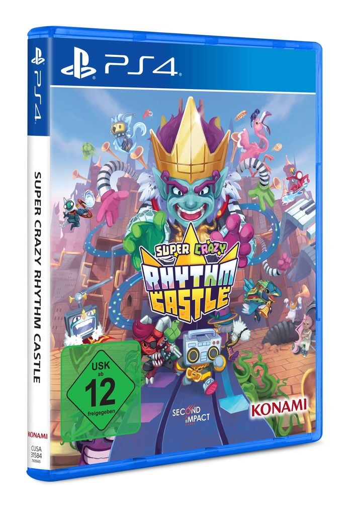 Konami Spielesoftware »Super Crazy Rhythm Castle«, PlayStation 4