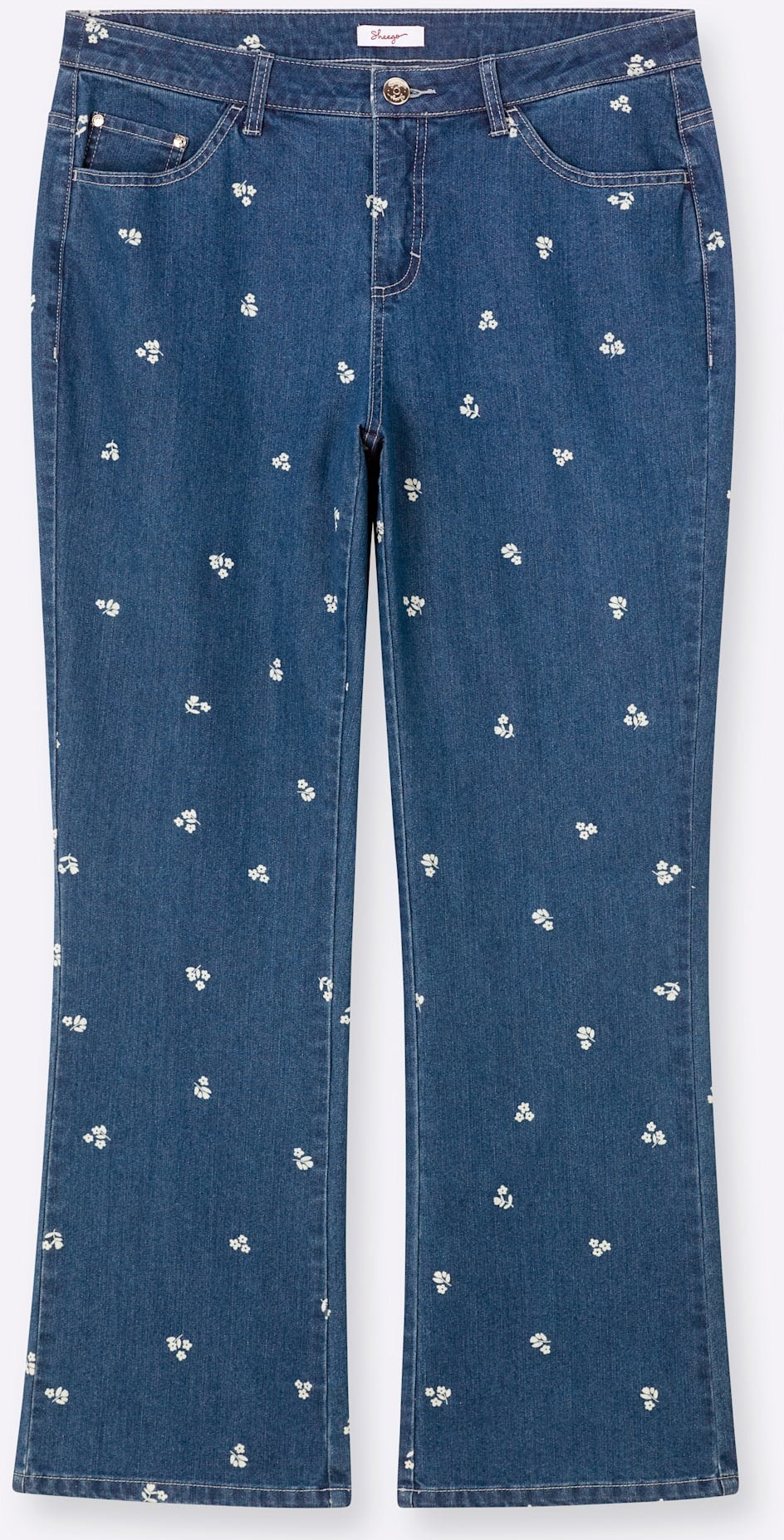 Sheego Bootcut-Jeans 1