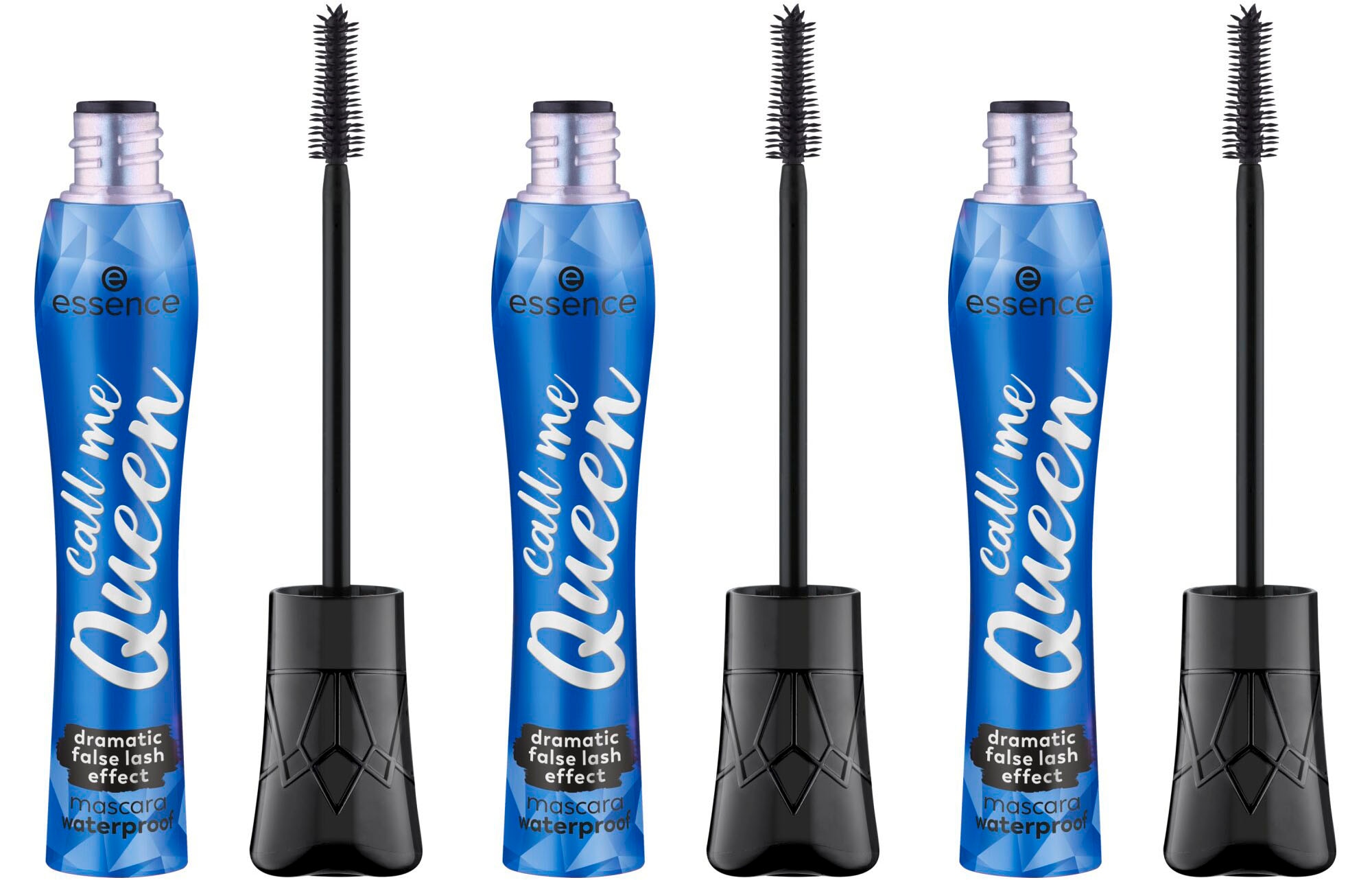 Mascara »call me Queen dramatic false lash effect mascara waterproof«, (Set, 3 tlg.),...