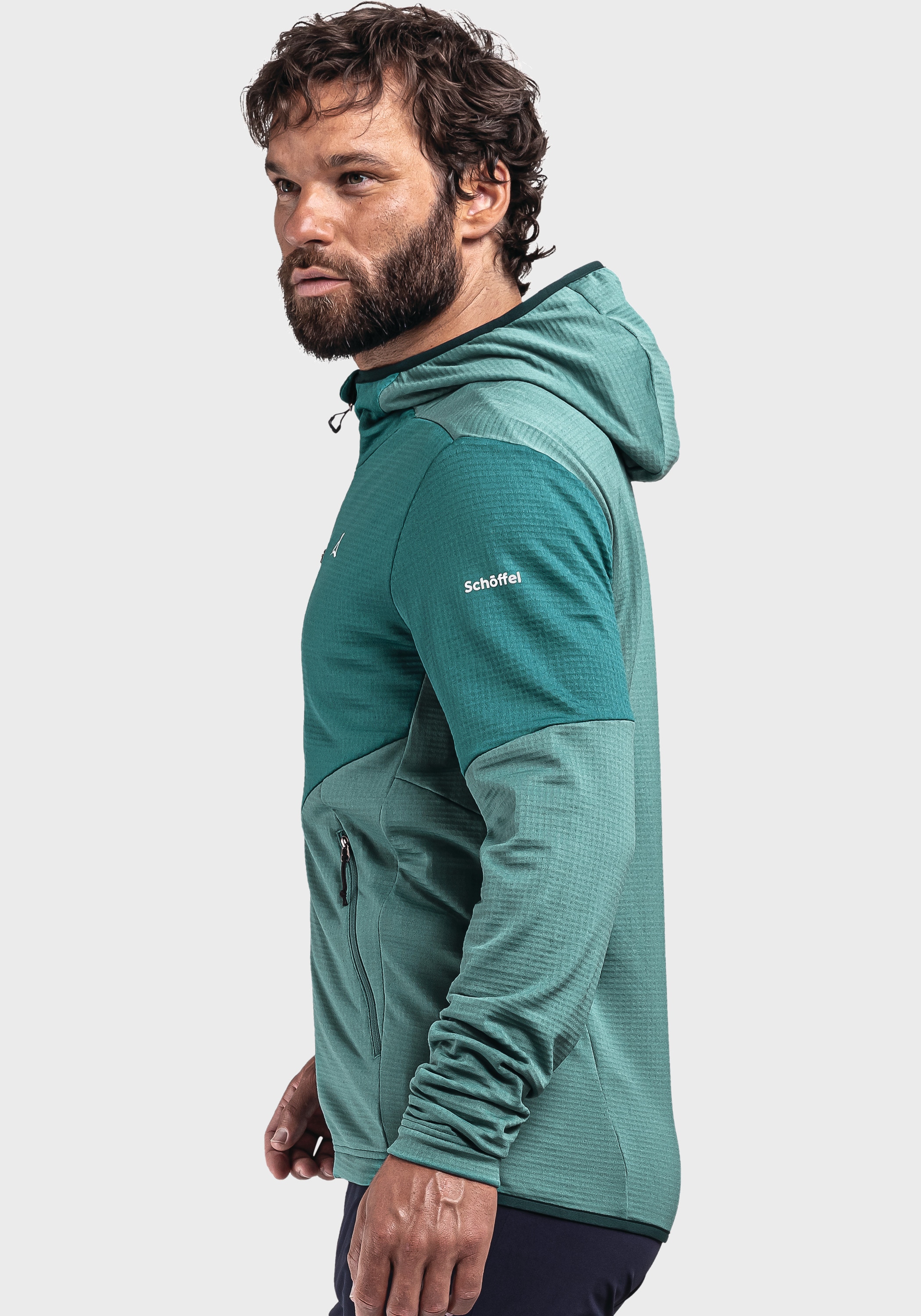 Schöffel Fleecejacke »Fleece Hoody Hydalen M«, mit Kapuze