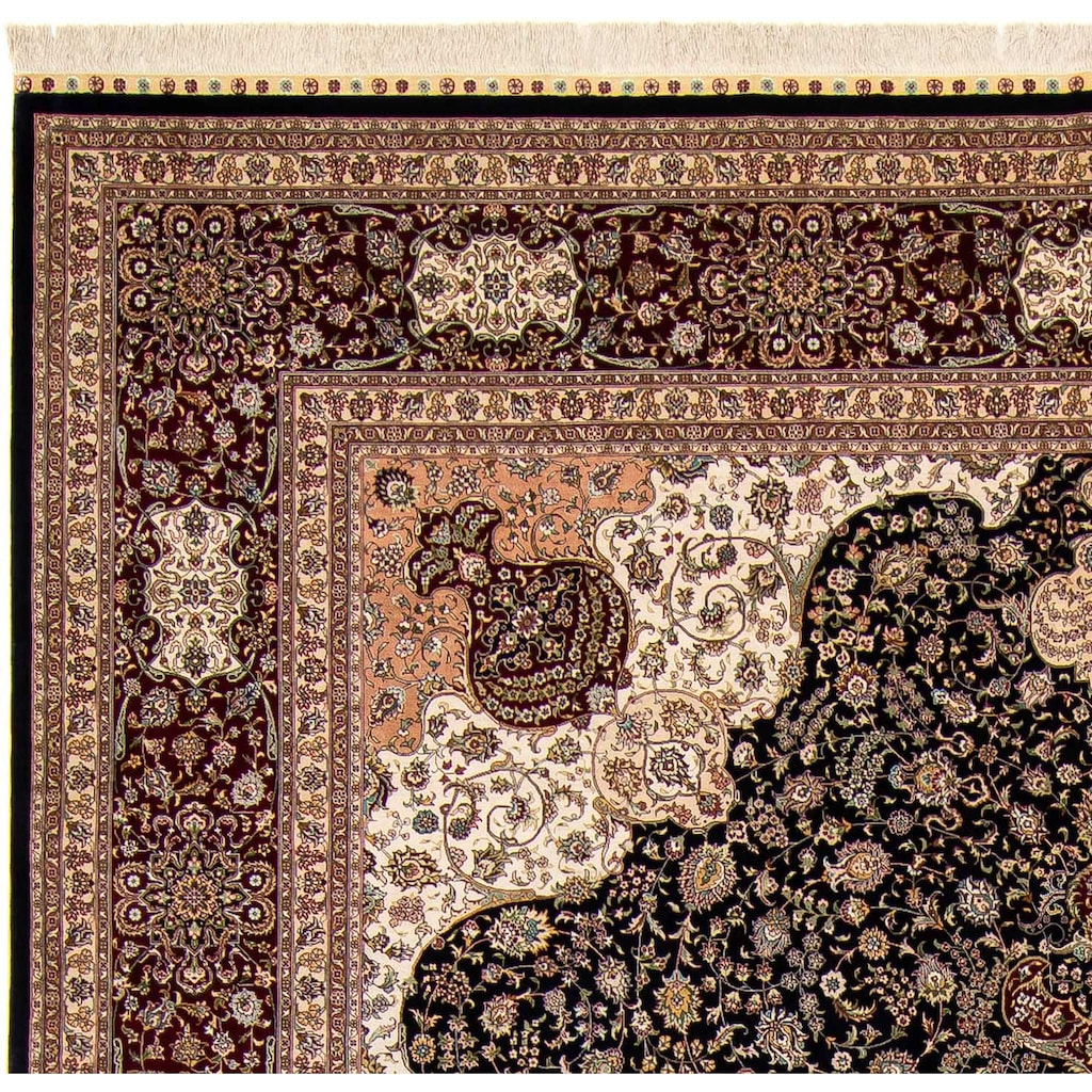 morgenland Orientteppich »Hereke - 370 x 276 cm - dunkelrot«, rechteckig