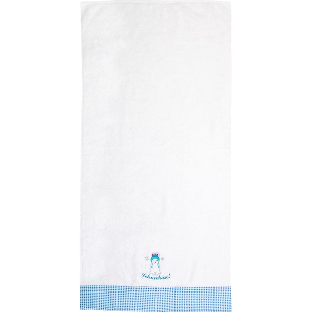 ADELHEID Handtücher »Schneehase Handtuch«, (2 St.), mit Bordüre und  Stickerei bestellen bei OTTO