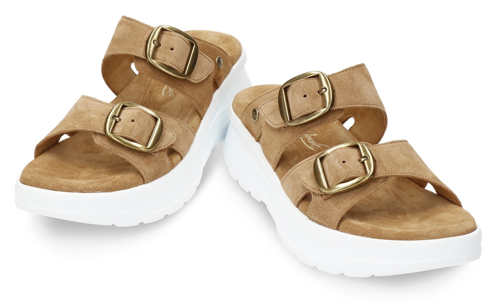 Panama Jack Pantolette »Navia«, Sommerschuh, Strandschuh, Hausschuh mit weichem Softfußbett