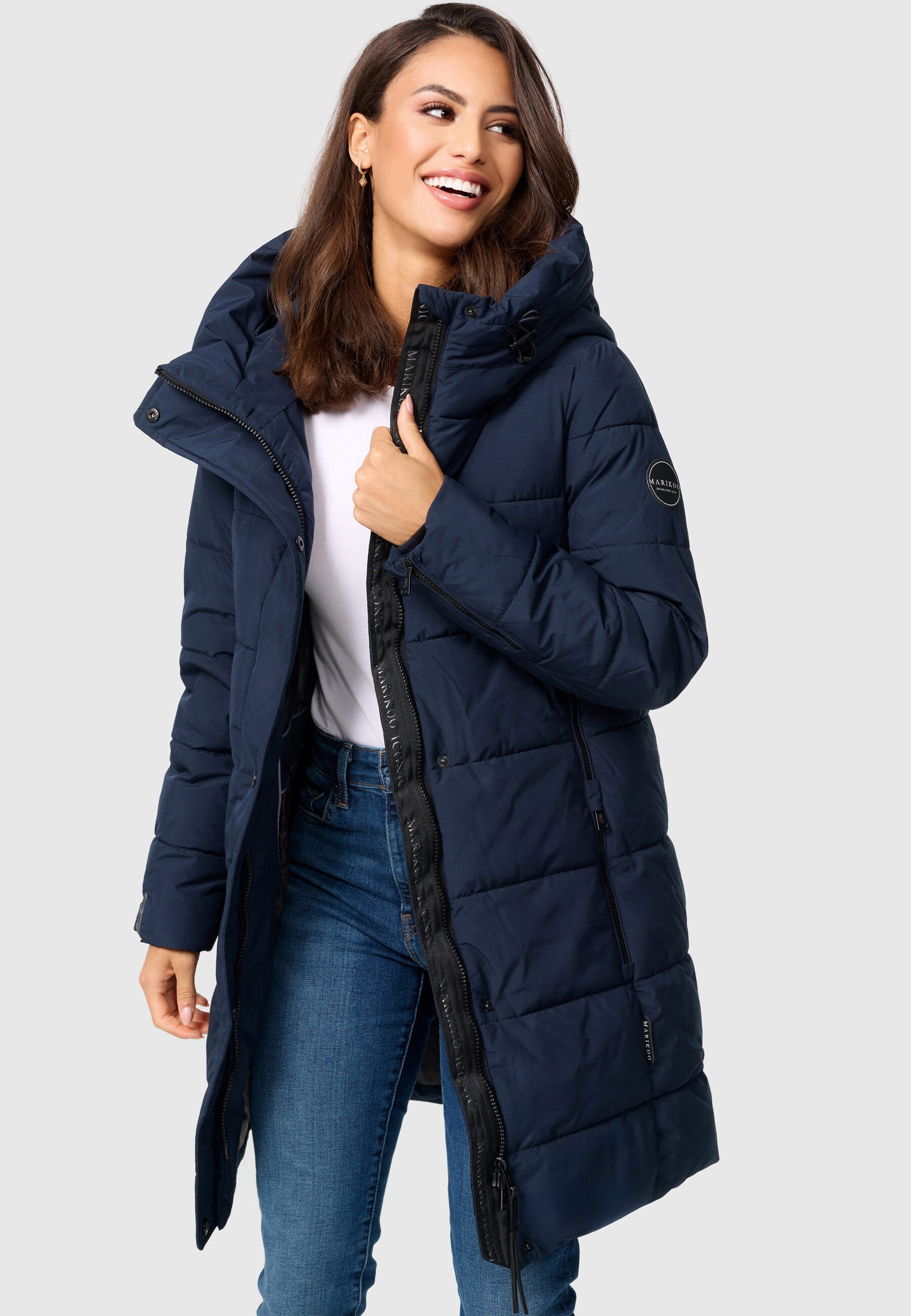 Marikoo Winterjacke »Marikoo Karumikoo XVI Damen Winterjacke B987«