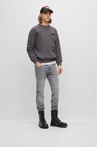 BOSS ORANGE Sweatshirt »Wereflective«, mit bestellen bei OTTO online Markenlabel